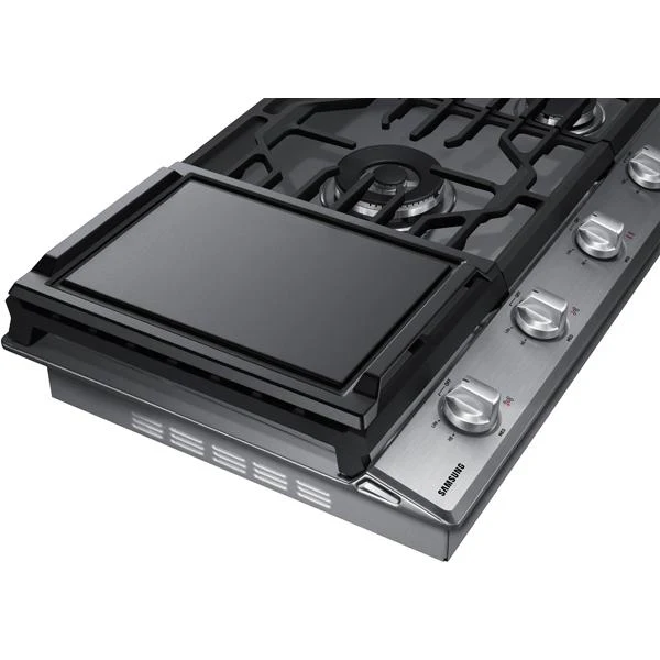 SAMSUNG NA36N6555TS 36" Gas Cooktop (2018) in Stainless Steel - Image 7