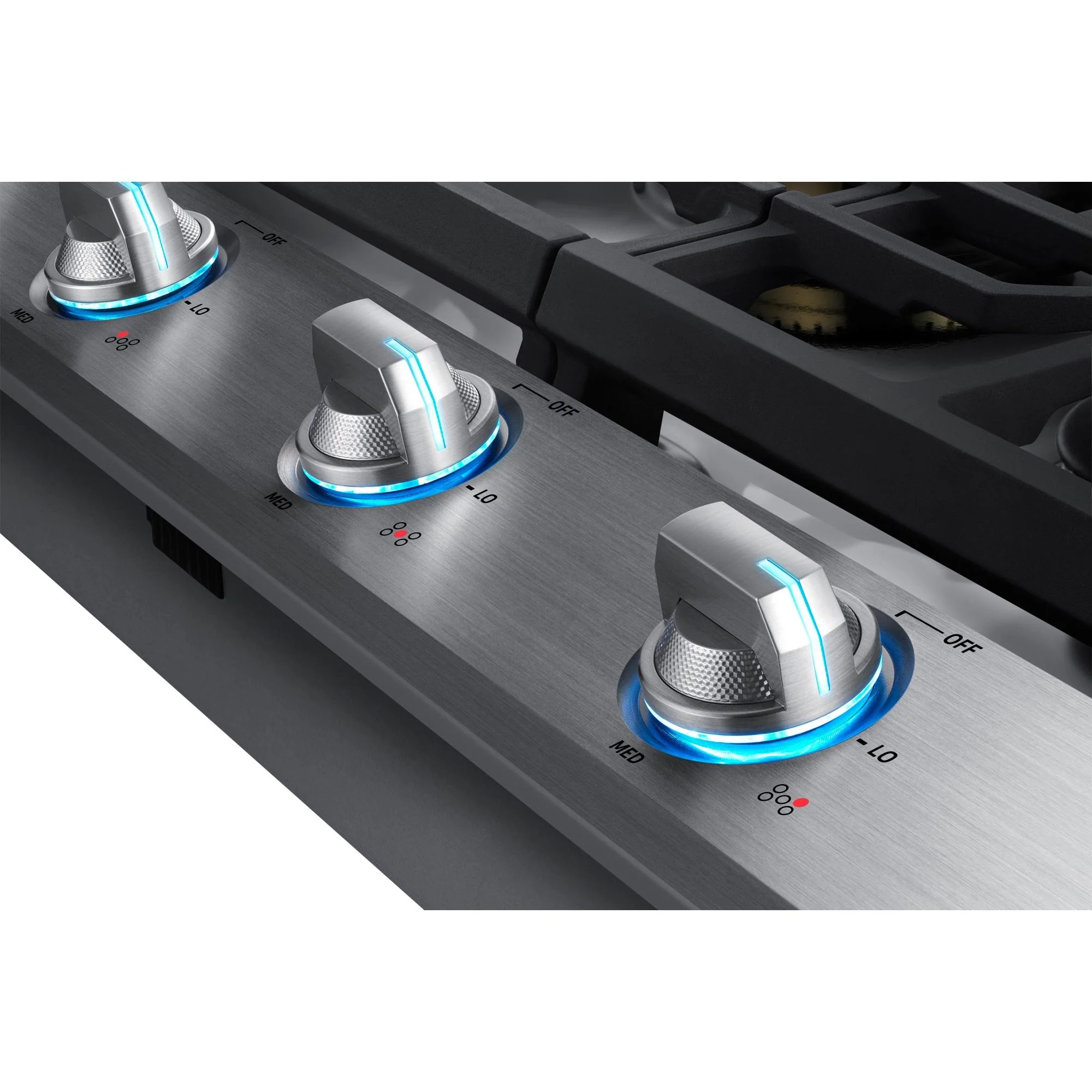 SAMSUNG NA36N7755TS 36" Gas Cooktop with 22K BTU True Dual Power Burner (2018) in Stainless Steel - Image 10