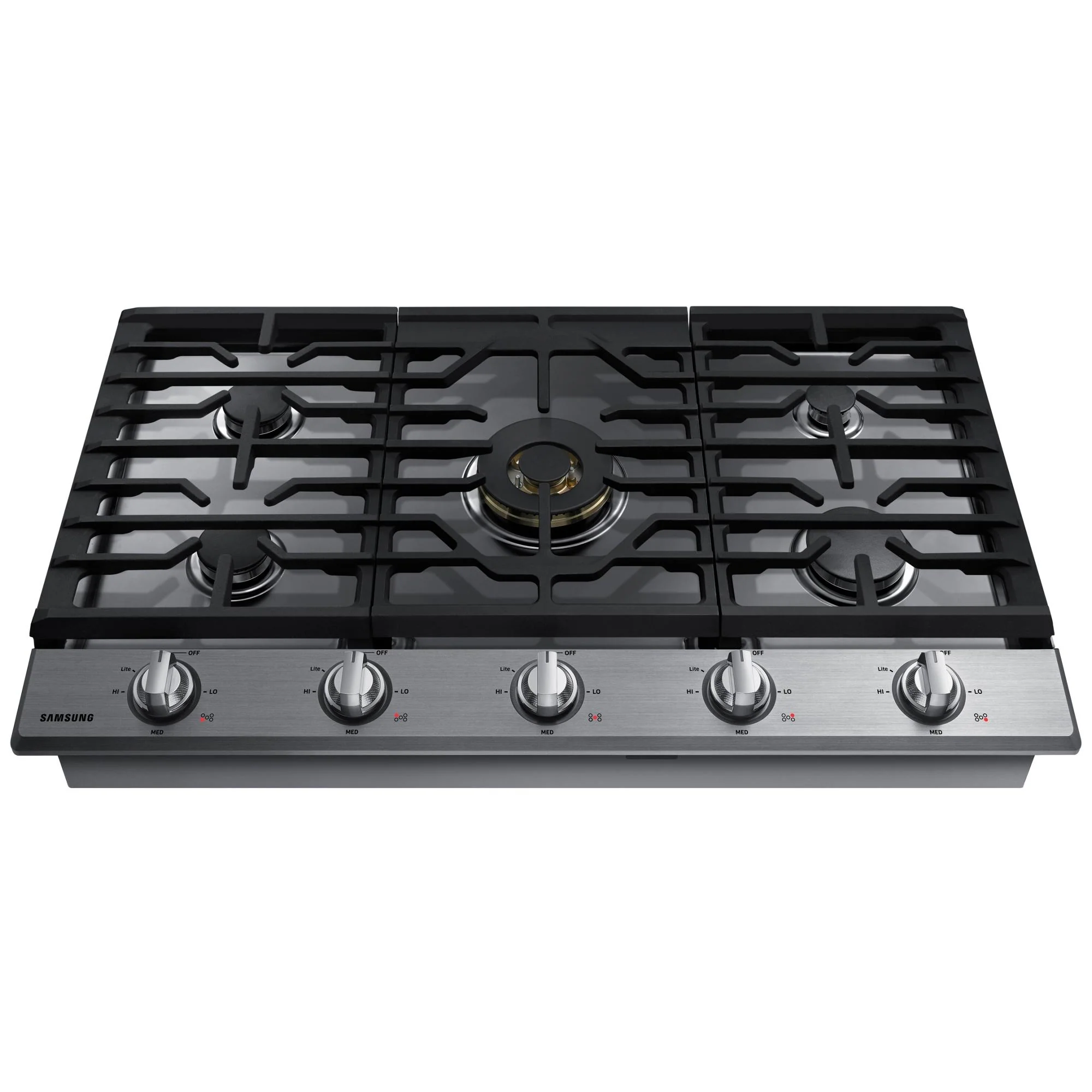 SAMSUNG NA36N7755TS 36" Gas Cooktop with 22K BTU True Dual Power Burner (2018) in Stainless Steel - Image 7
