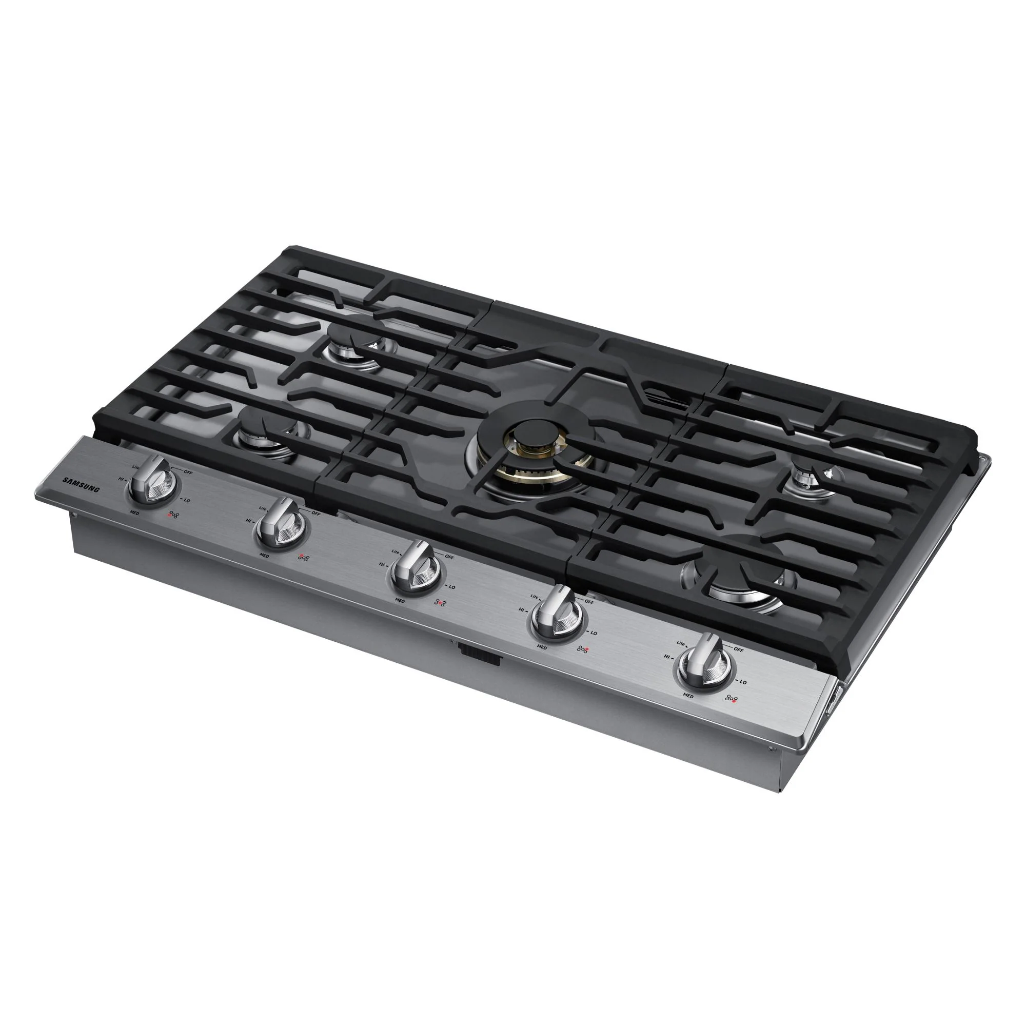 SAMSUNG NA36N7755TS 36" Gas Cooktop with 22K BTU True Dual Power Burner (2018) in Stainless Steel - Image 9