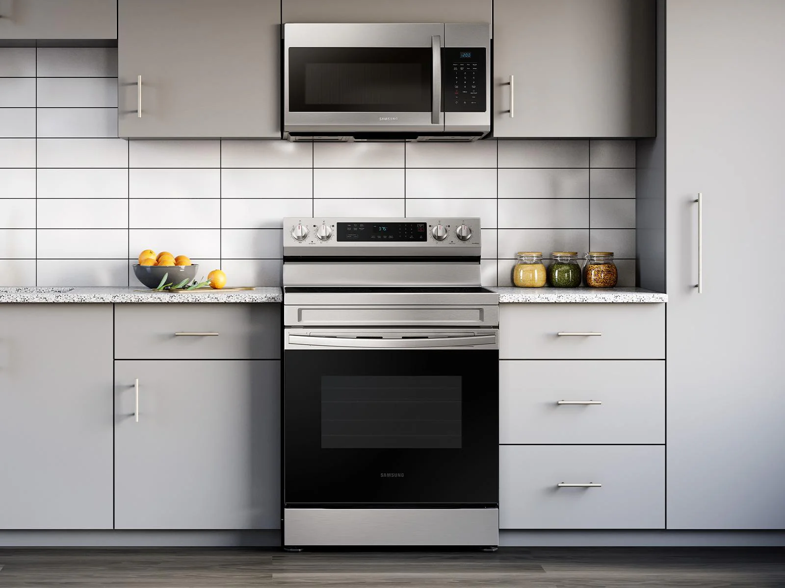 SAMSUNG NE63A6311SS 6.3 cu. ft. Smart Freestanding Electric Range with Rapid Boil™ & Self Clean in Stainless Steel Stainless - Image 7