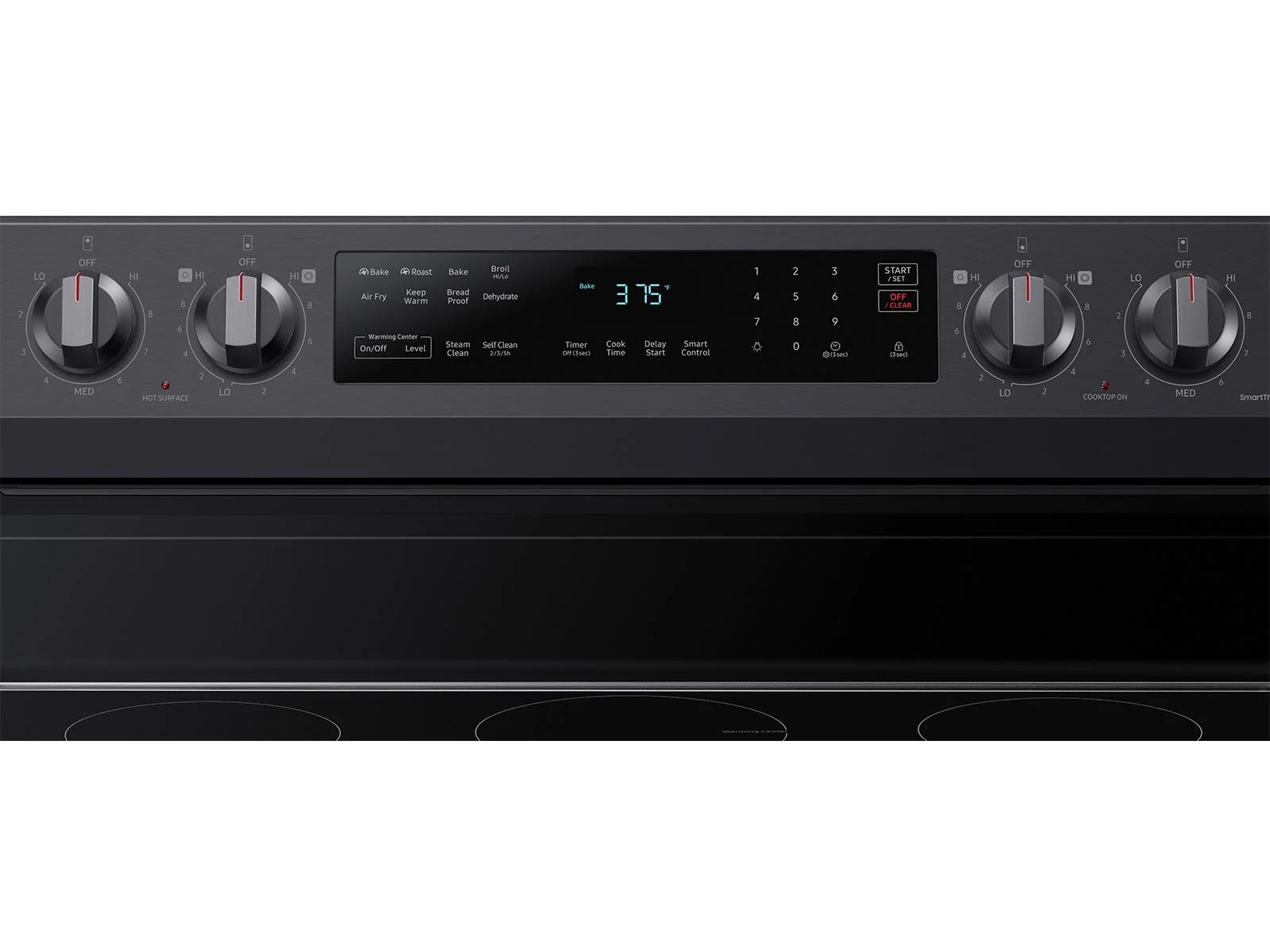SAMSUNG NE63A6511SG 6.3 cu.ft.Smart Freestanding Electric Range with No-Preheat Air Fry & Convection in Black in Stainless Steel Black in Stainless Steel - Image 10
