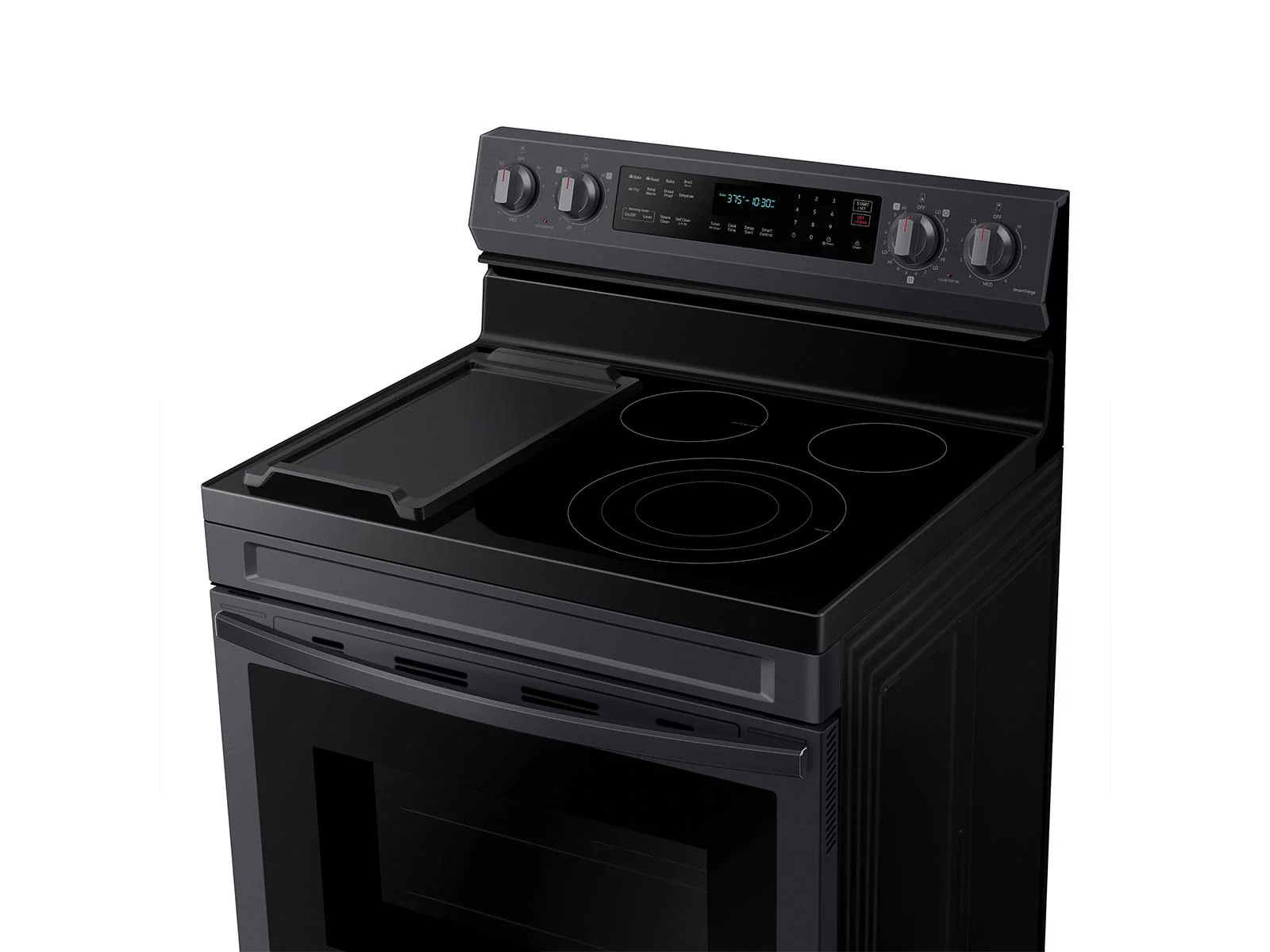 SAMSUNG NE63A6711SG 6.3 cu. ft. Smart Freestanding Electric Range with No-Preheat Air Fry, Convection+ & Griddle in Black in Stainless Steel Black in Stainless Steel - Image 10