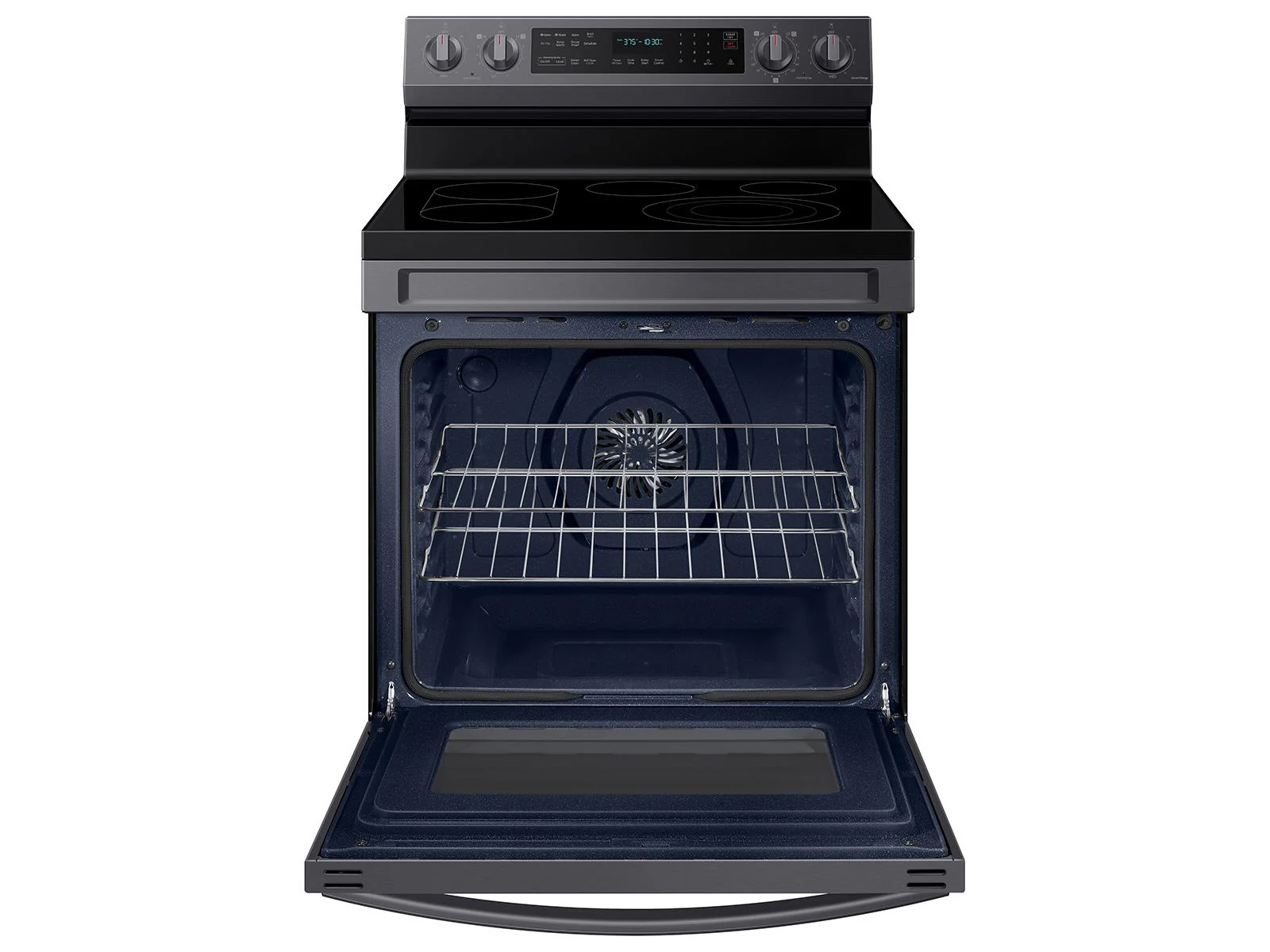 SAMSUNG NE63A6711SG 6.3 cu. ft. Smart Freestanding Electric Range with No-Preheat Air Fry, Convection+ & Griddle in Black in Stainless Steel Black in Stainless Steel - Image 12