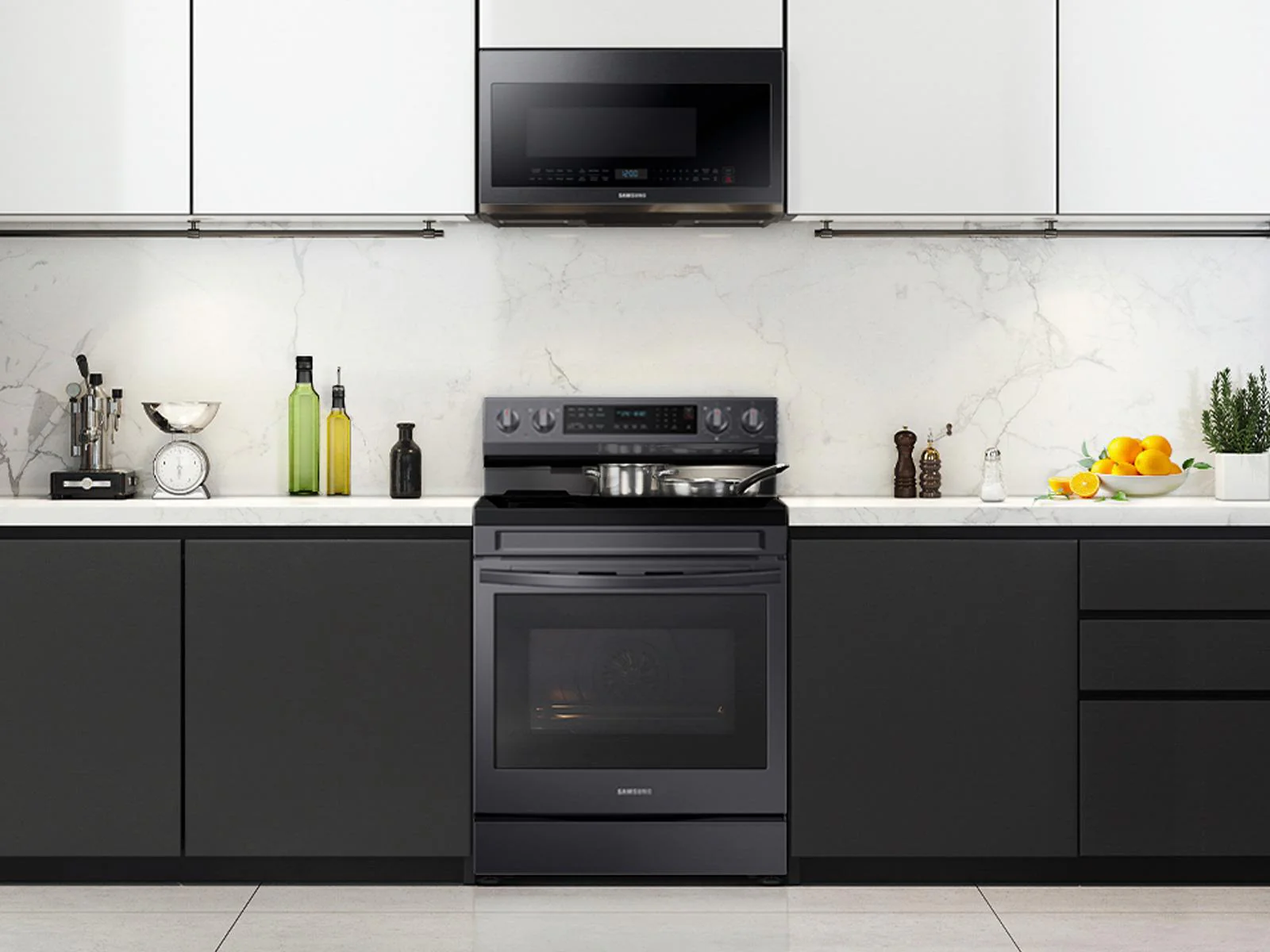 SAMSUNG NE63A6711SG 6.3 cu. ft. Smart Freestanding Electric Range with No-Preheat Air Fry, Convection+ & Griddle in Black in Stainless Steel Black in Stainless Steel - Image 5