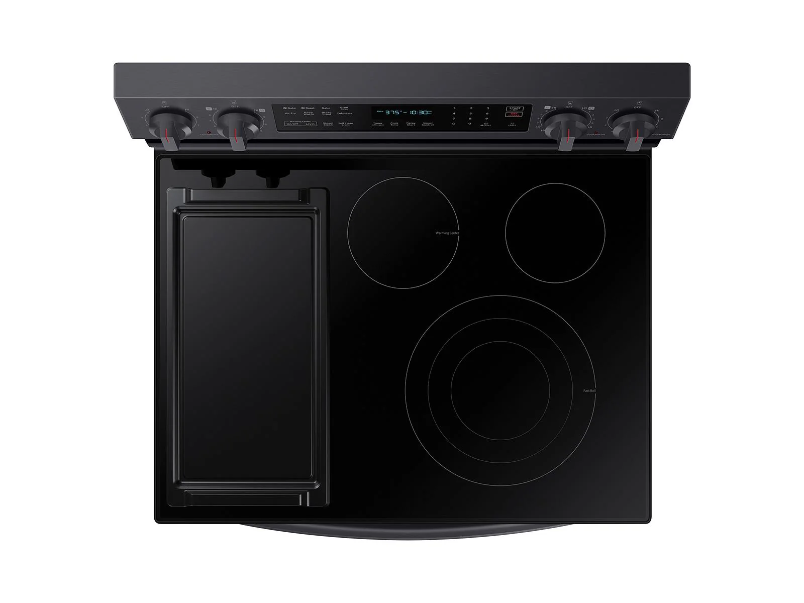 SAMSUNG NE63A6711SG 6.3 cu. ft. Smart Freestanding Electric Range with No-Preheat Air Fry, Convection+ & Griddle in Black in Stainless Steel Black in Stainless Steel - Image 7