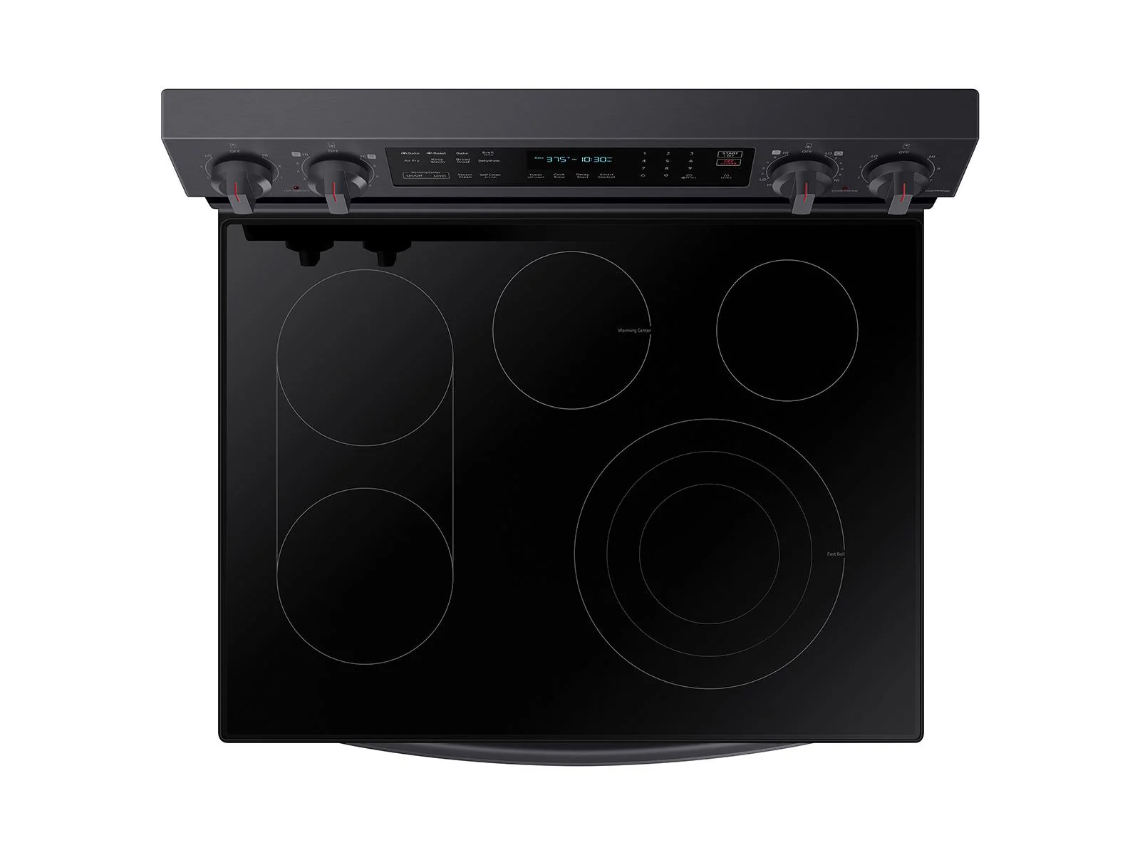 SAMSUNG NE63A6711SG 6.3 cu. ft. Smart Freestanding Electric Range with No-Preheat Air Fry, Convection+ & Griddle in Black in Stainless Steel Black in Stainless Steel - Image 8