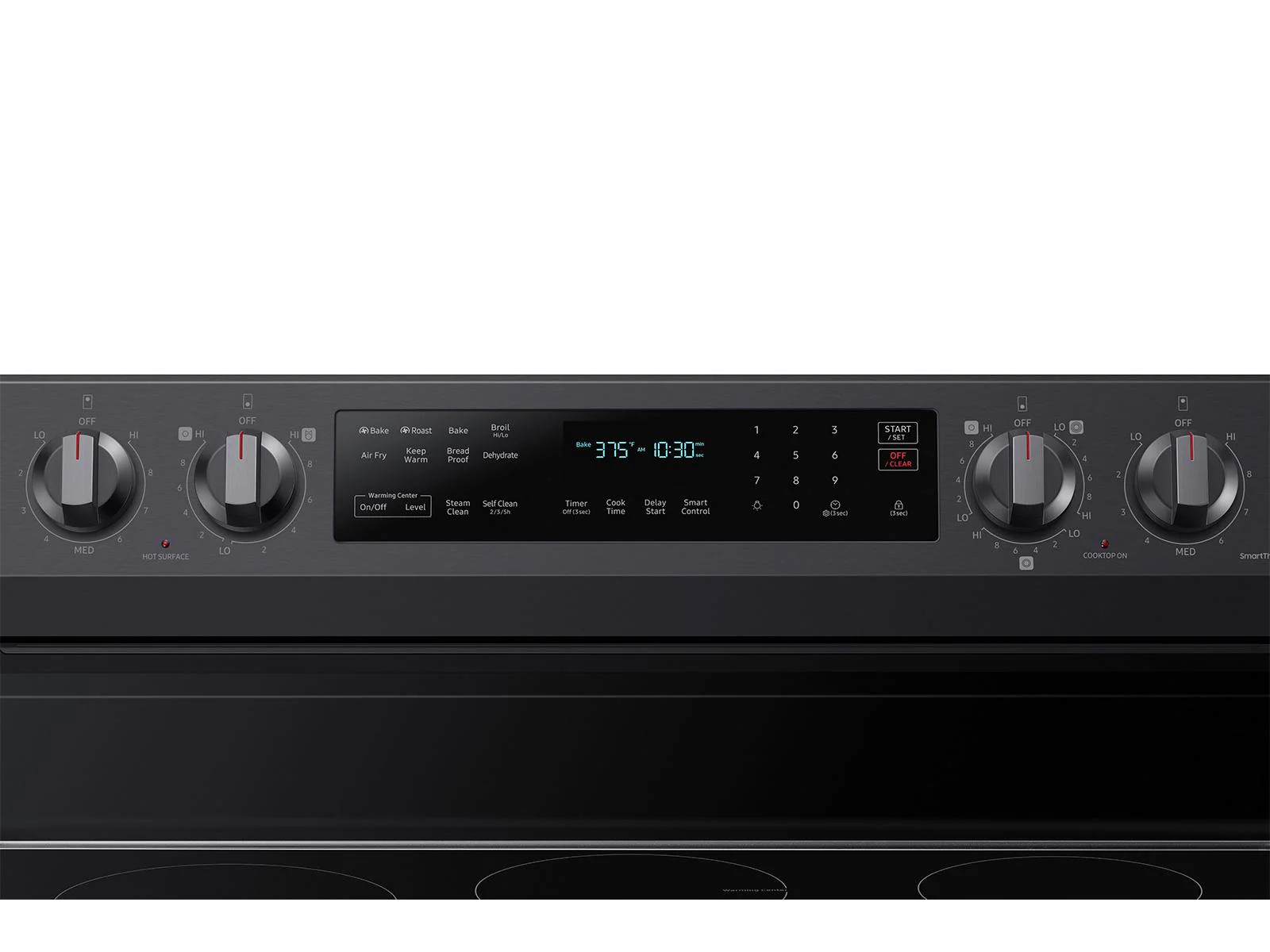 SAMSUNG NE63A6711SG 6.3 cu. ft. Smart Freestanding Electric Range with No-Preheat Air Fry, Convection+ & Griddle in Black in Stainless Steel Black in Stainless Steel - Image 9