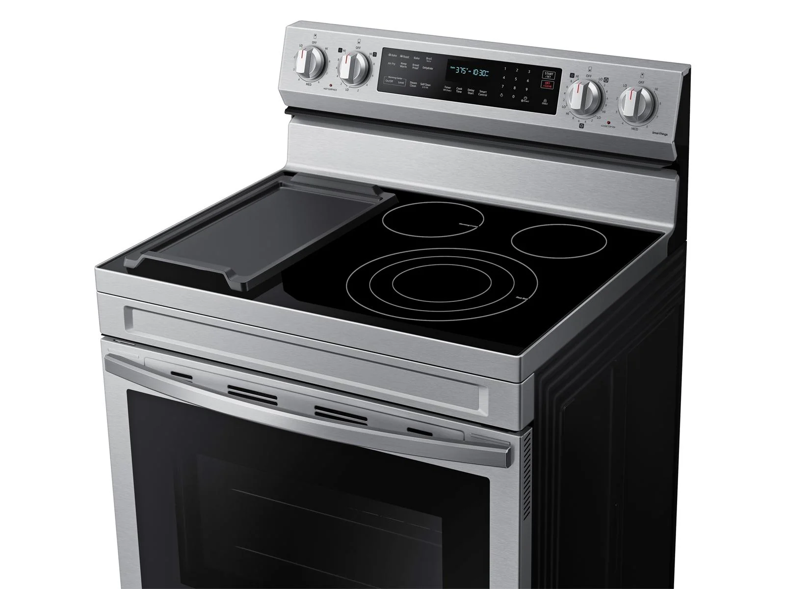 SAMSUNG NE63A6711SS 6.3 cu. ft. Smart Freestanding Electric Range with No-Preheat Air Fry, Convection+ & Griddle in Stainless Steel Stainless - Image 10