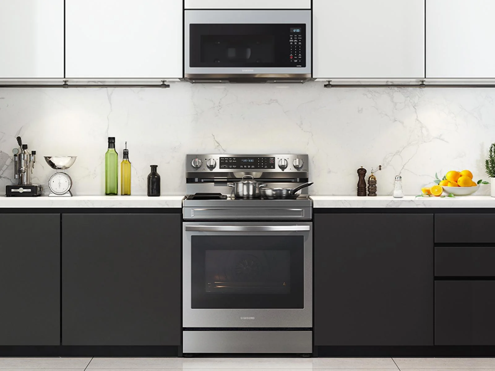 SAMSUNG NE63A6711SS 6.3 cu. ft. Smart Freestanding Electric Range with No-Preheat Air Fry, Convection+ & Griddle in Stainless Steel Stainless - Image 5