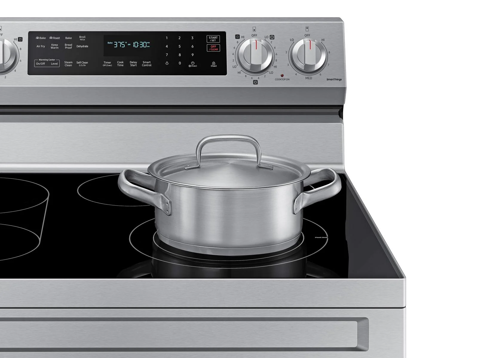 SAMSUNG NE63A6711SS 6.3 cu. ft. Smart Freestanding Electric Range with No-Preheat Air Fry, Convection+ & Griddle in Stainless Steel Stainless - Image 6