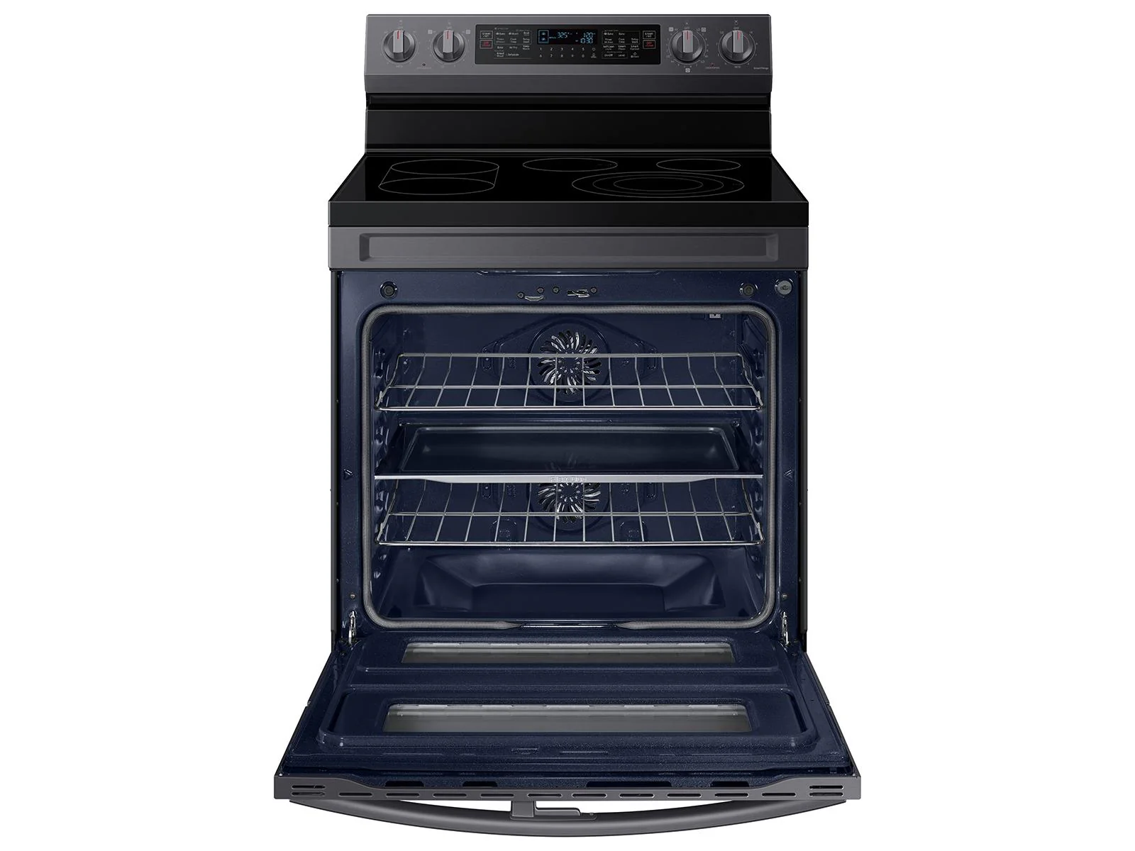 SAMSUNG NE63A6751SG 6.3 cu. ft. Smart Freestanding Electric Range with Flex Duo™, No-Preheat Air Fry & Griddle in Black in Stainless Steel Black in Stainless Steel - Image 13