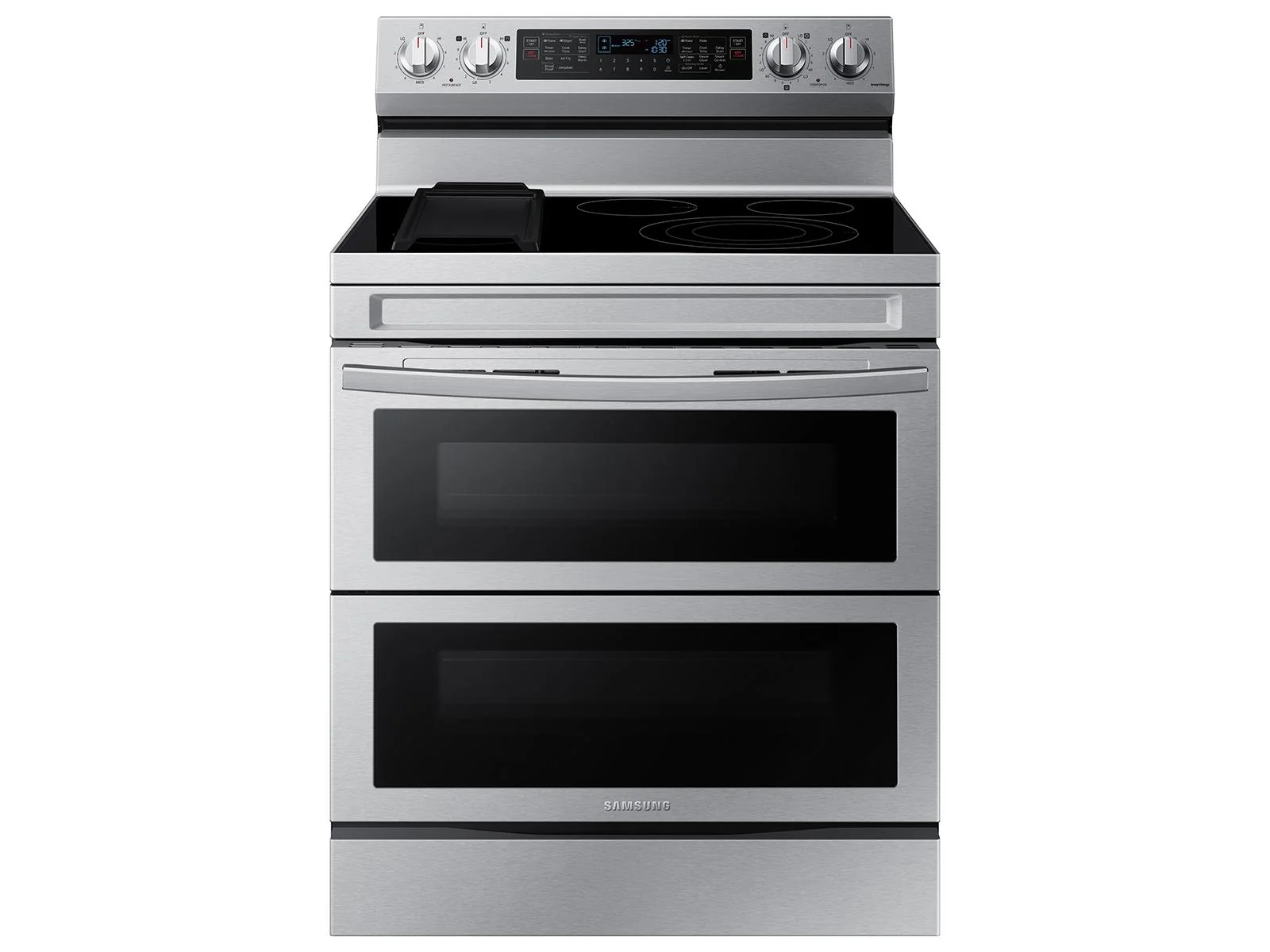 SAMSUNG NE63A6751SS 6.3 cu. ft. Smart Freestanding Electric Range with Flex Duo™, No-Preheat Air Fry & Griddle in Stainless Steel Stainless