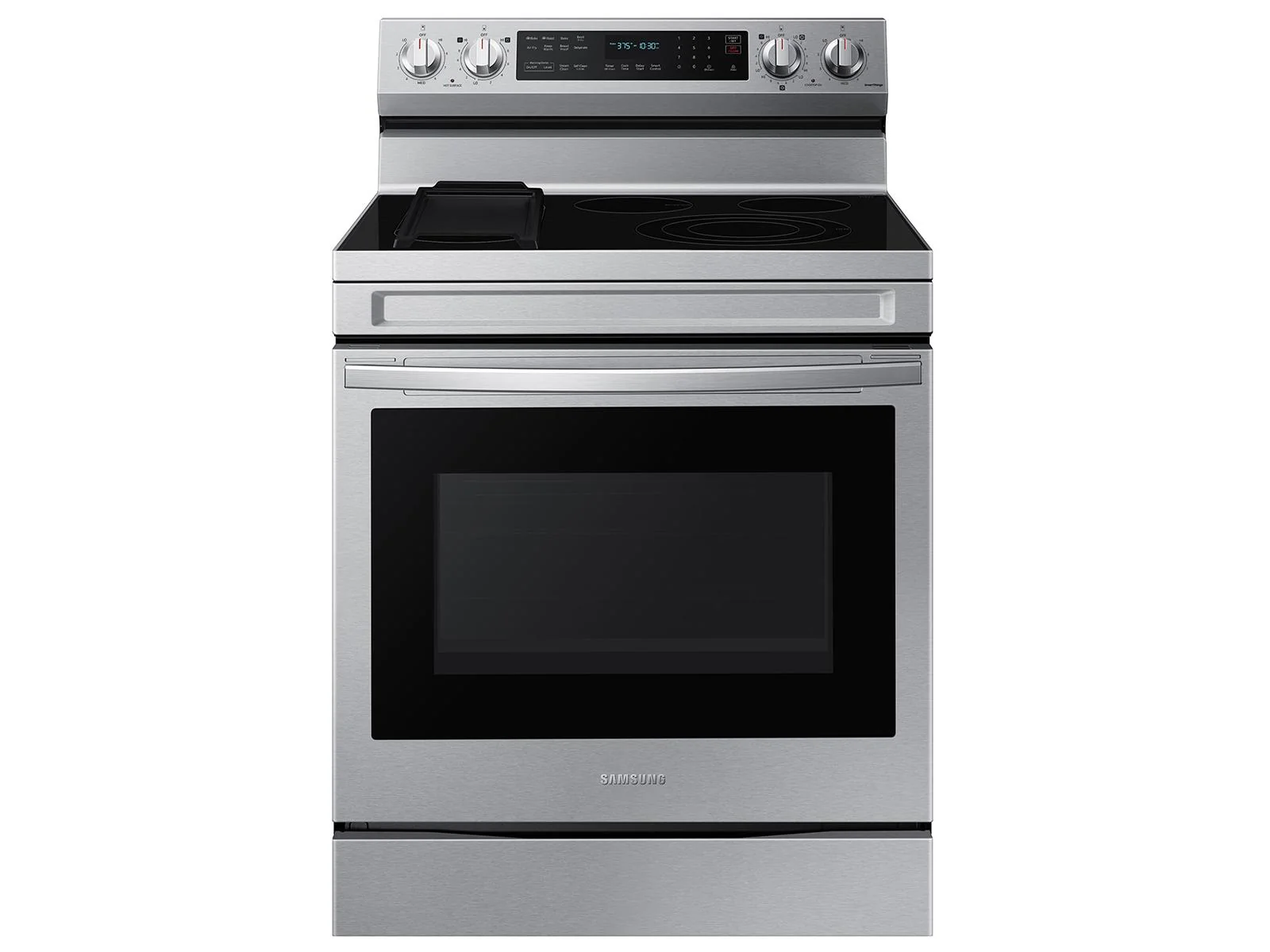 SAMSUNG NE63D6711SR 6.3 cu. ft. Smart Freestanding ENERGY STAR® Certified Electric Range with Air Fry and Griddle in Stainless Steel Stainless