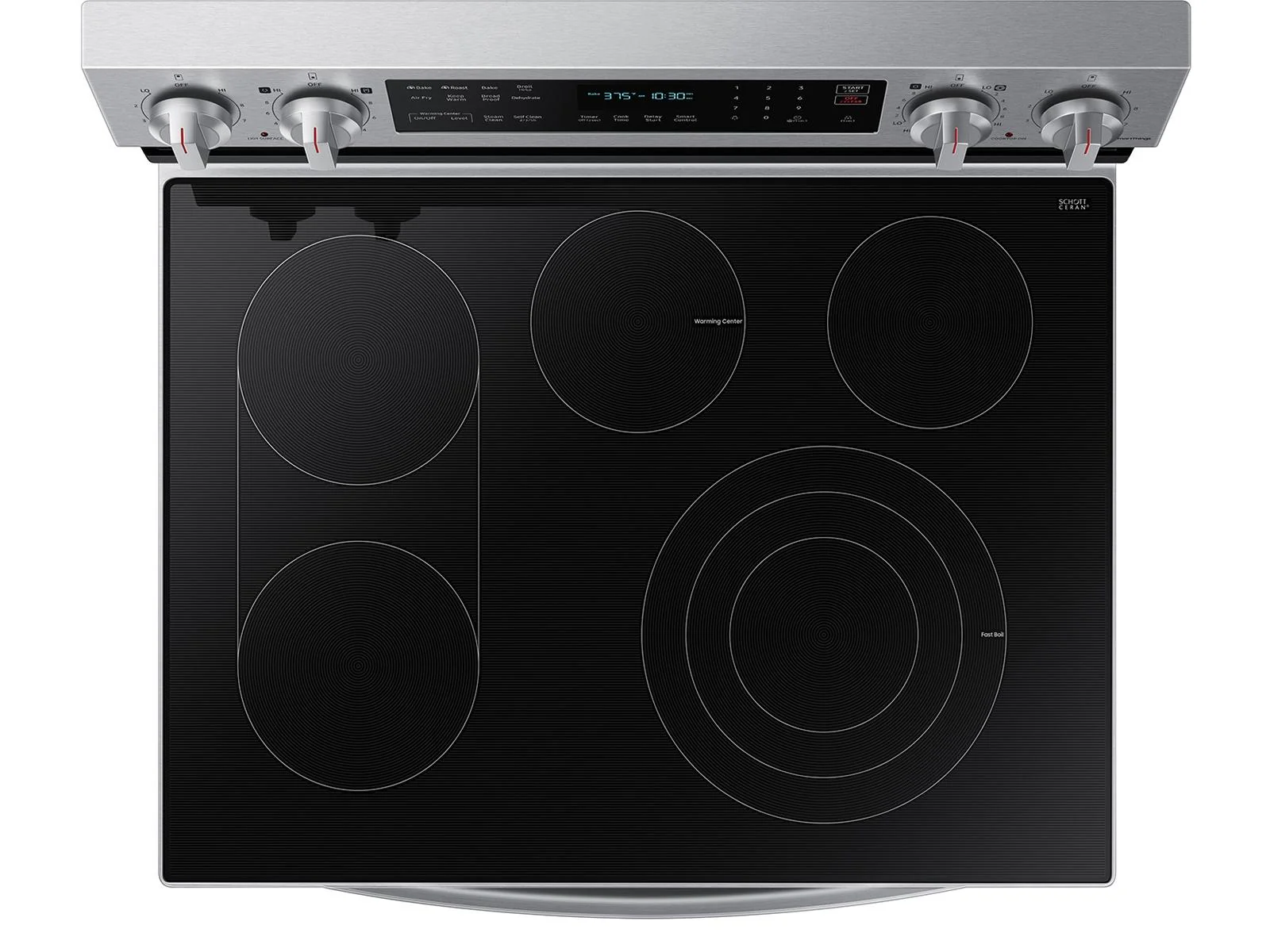 SAMSUNG NE63D6711SR 6.3 cu. ft. Smart Freestanding ENERGY STAR® Certified Electric Range with Air Fry and Griddle in Stainless Steel Stainless - Image 7