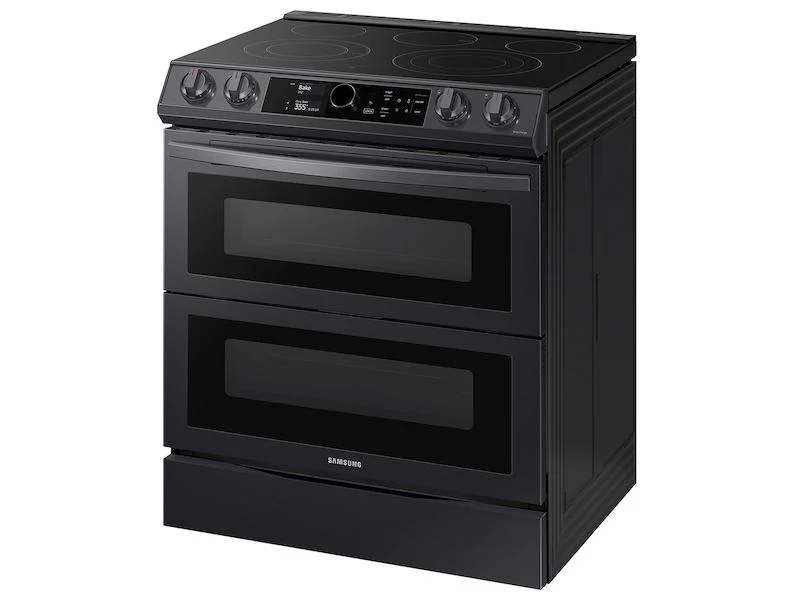 SAMSUNG NE63T8751SG 6.3 cu ft. Smart Slide-in Electric Range with Smart Dial, Air Fry, & Flex Duo™ in Black in Stainless Steel Black in Stainless Steel - Image 10