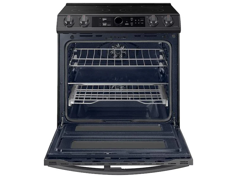 SAMSUNG NE63T8751SG 6.3 cu ft. Smart Slide-in Electric Range with Smart Dial, Air Fry, & Flex Duo™ in Black in Stainless Steel Black in Stainless Steel - Image 6