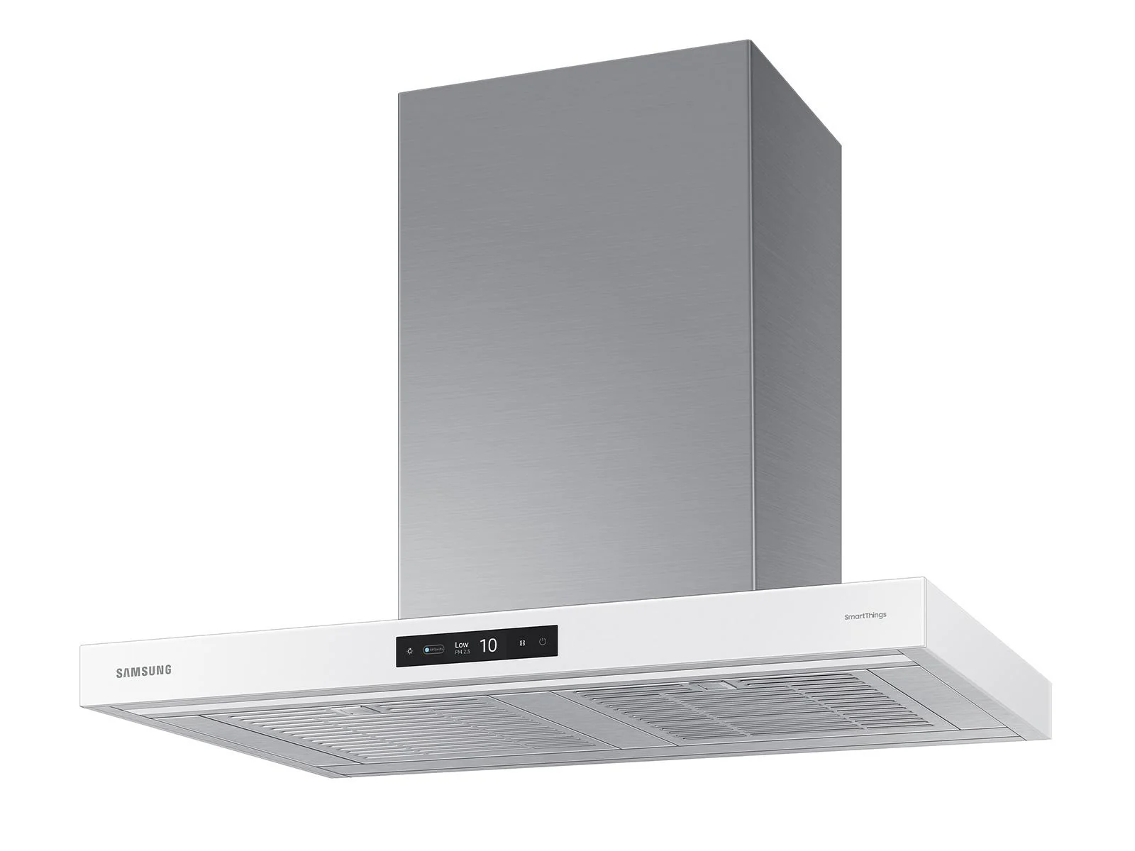 SAMSUNG NK30CB700W12 30" Bespoke Smart Wall Mount Hood with LCD Display in Clean White - Image 6