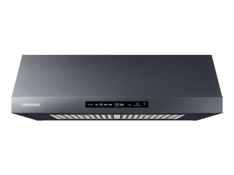 SAMSUNG NK30N7000UG 30" Under Cabinet Range Hood in Black in Stainless Steel Black in Stainless Steel