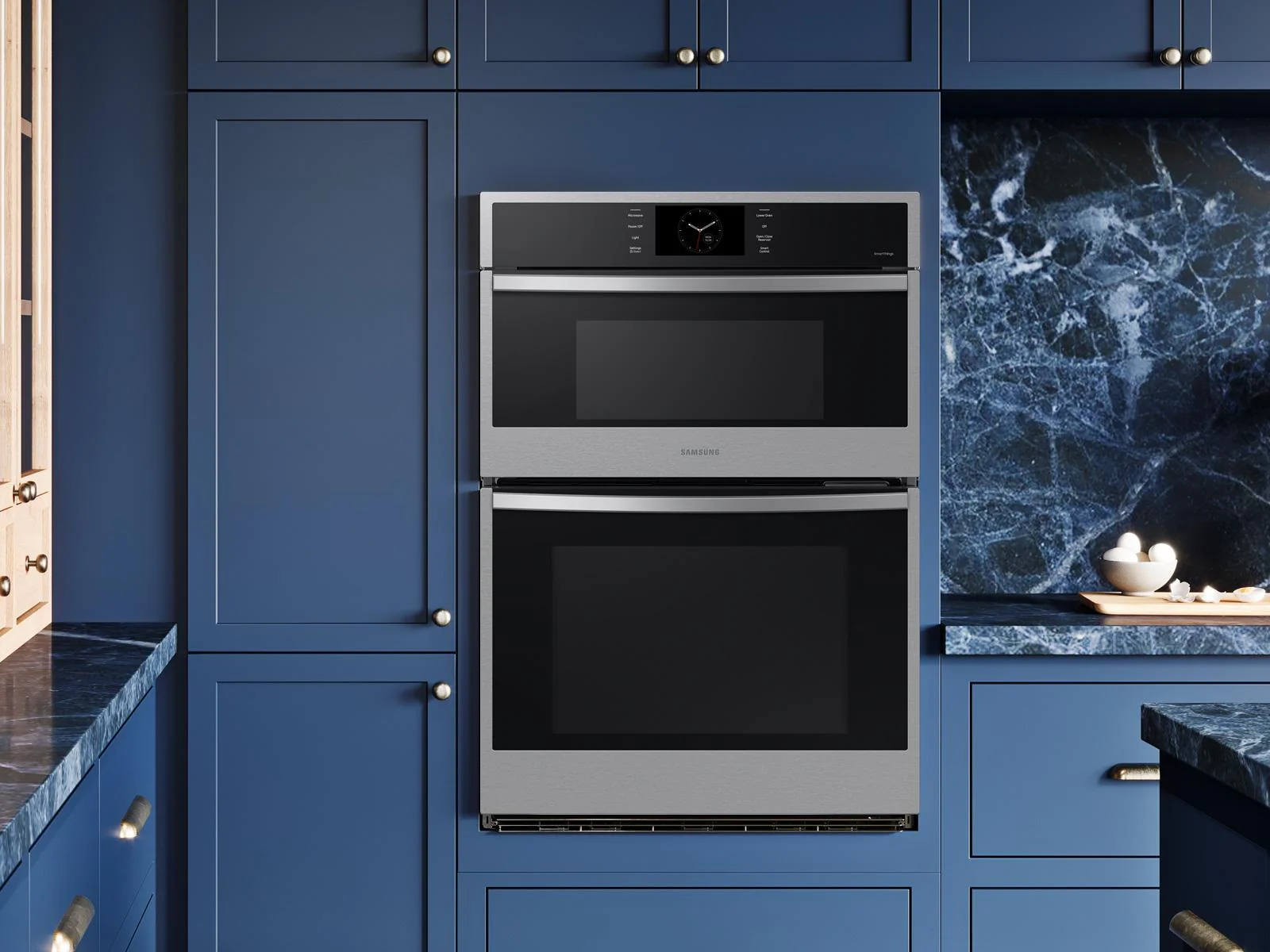 SAMSUNG NQ70CG600DSR 30" Microwave Combination Wall Oven with Steam Cook in Stainless Steel Stainless - Image 7