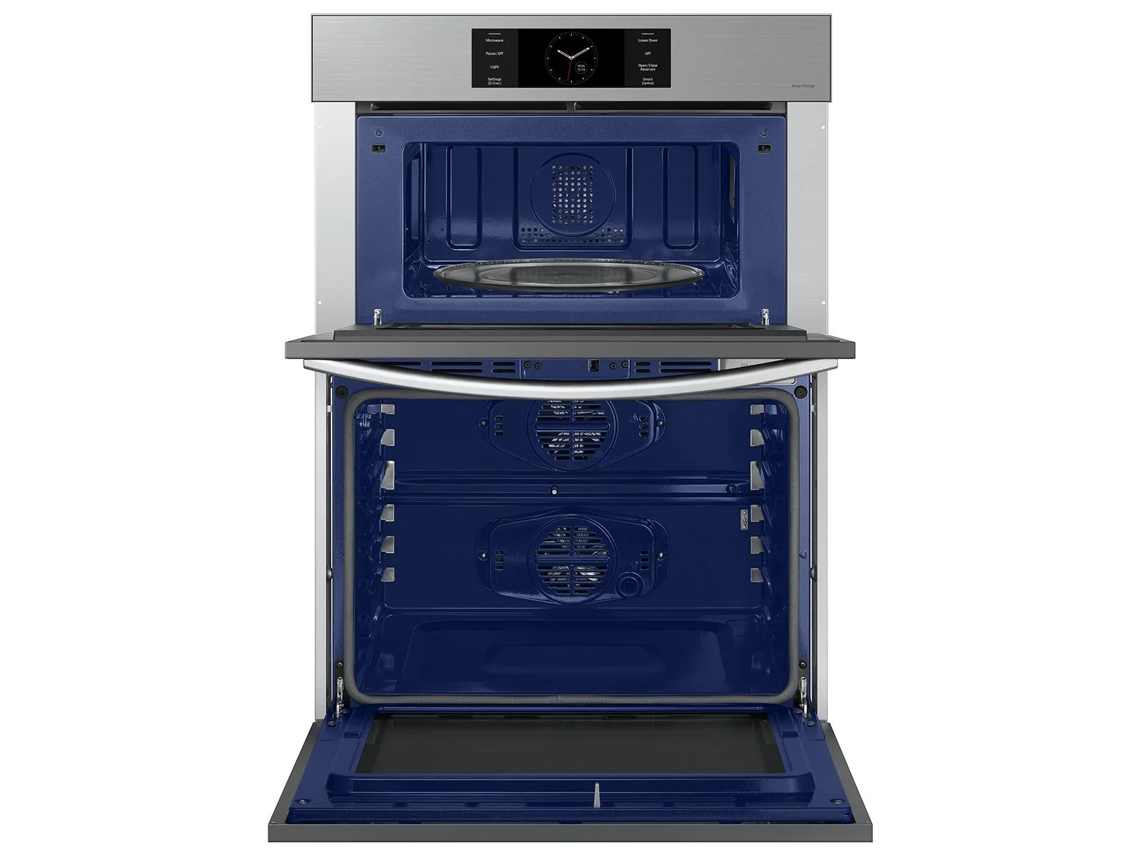 SAMSUNG NQ70CG700DSR Bespoke 30" Microwave Combination Wall Oven with with Flex Duo™ in Stainless Steel Stainless - Image 10