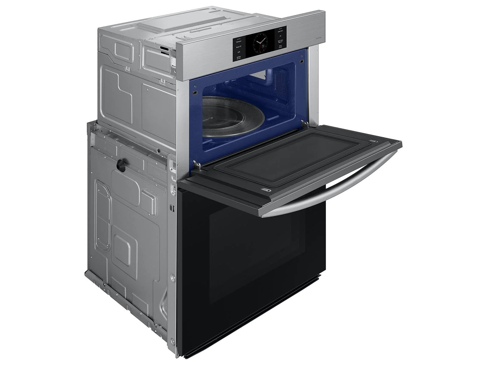 SAMSUNG NQ70CG700DSR Bespoke 30" Microwave Combination Wall Oven with with Flex Duo™ in Stainless Steel Stainless - Image 11