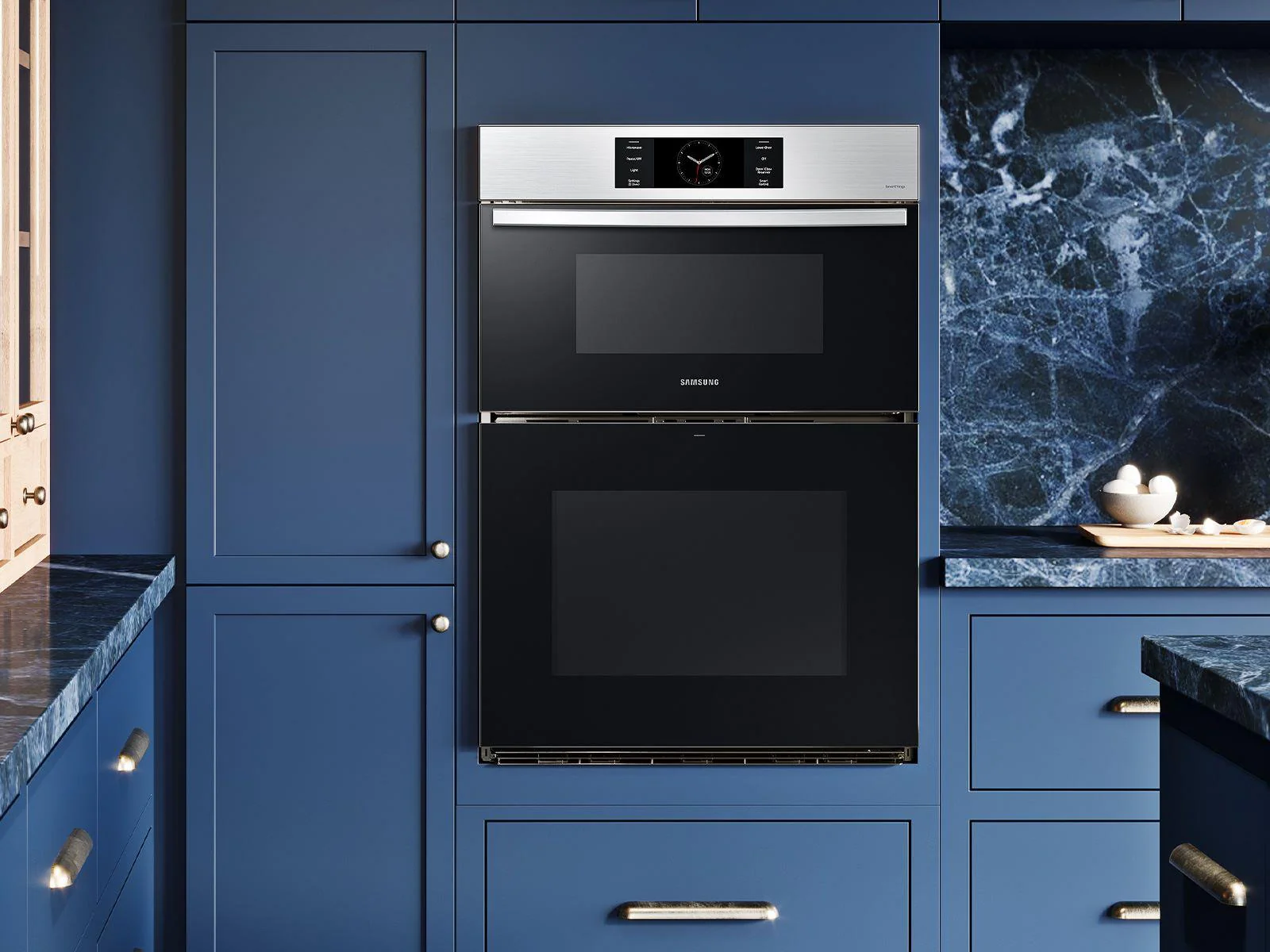 SAMSUNG NQ70CG700DSR Bespoke 30" Microwave Combination Wall Oven with with Flex Duo™ in Stainless Steel Stainless - Image 7