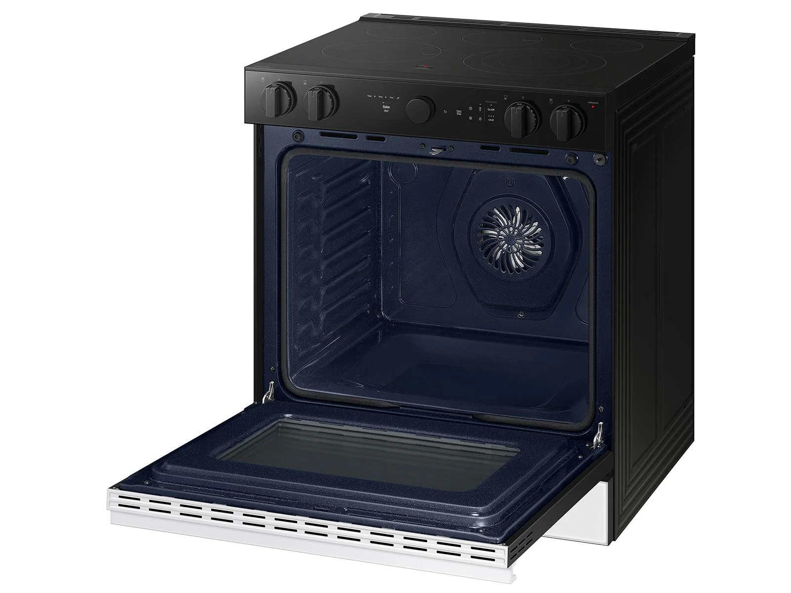 SAMSUNG NSE6DB850212 Bespoke 6.3 cu. ft. Smart Slide-In ENERGY STAR® Certified Electric Range with Air Fry in White Glass White - Image 10