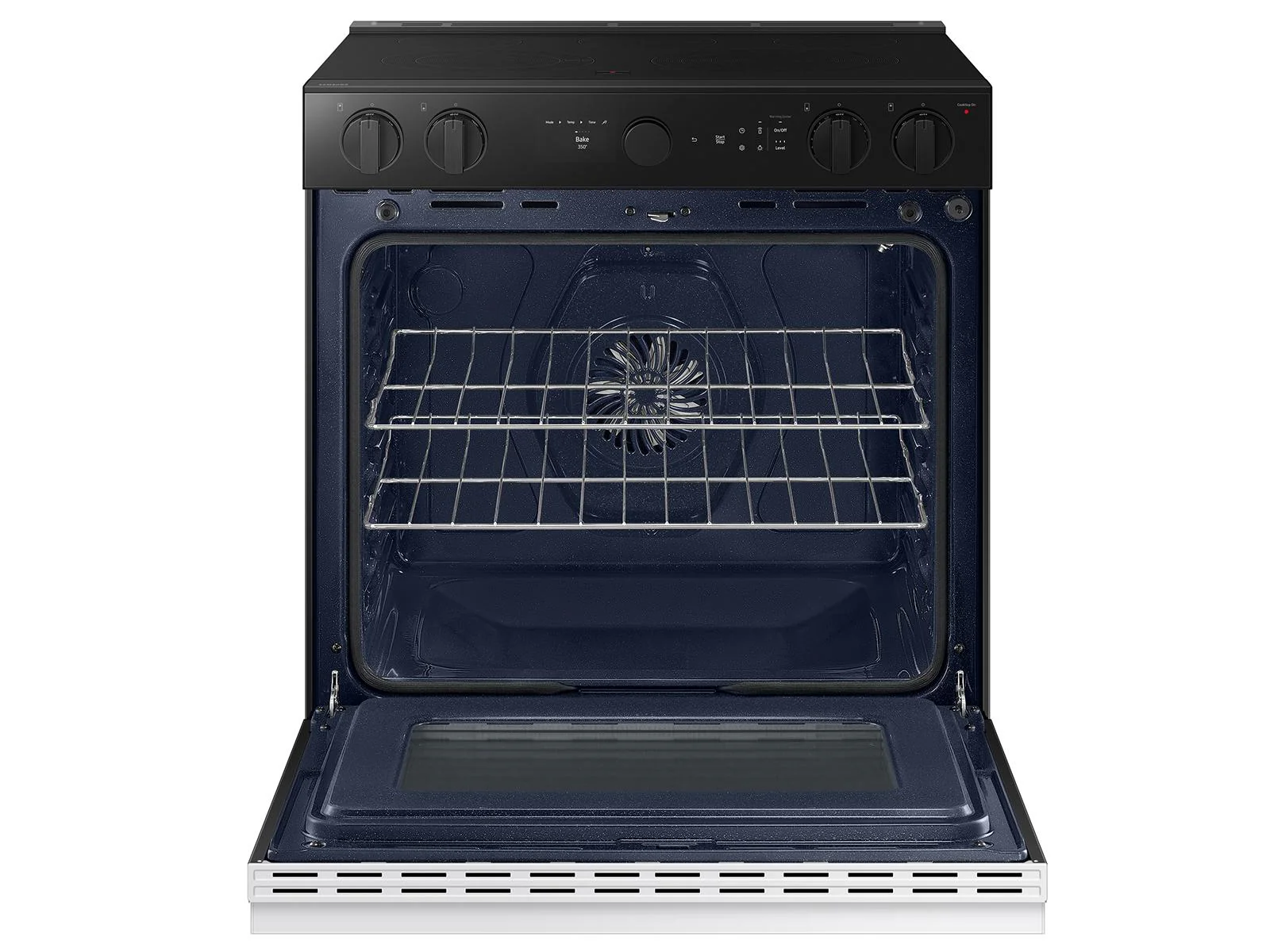 SAMSUNG NSE6DB850212 Bespoke 6.3 cu. ft. Smart Slide-In ENERGY STAR® Certified Electric Range with Air Fry in White Glass White - Image 6