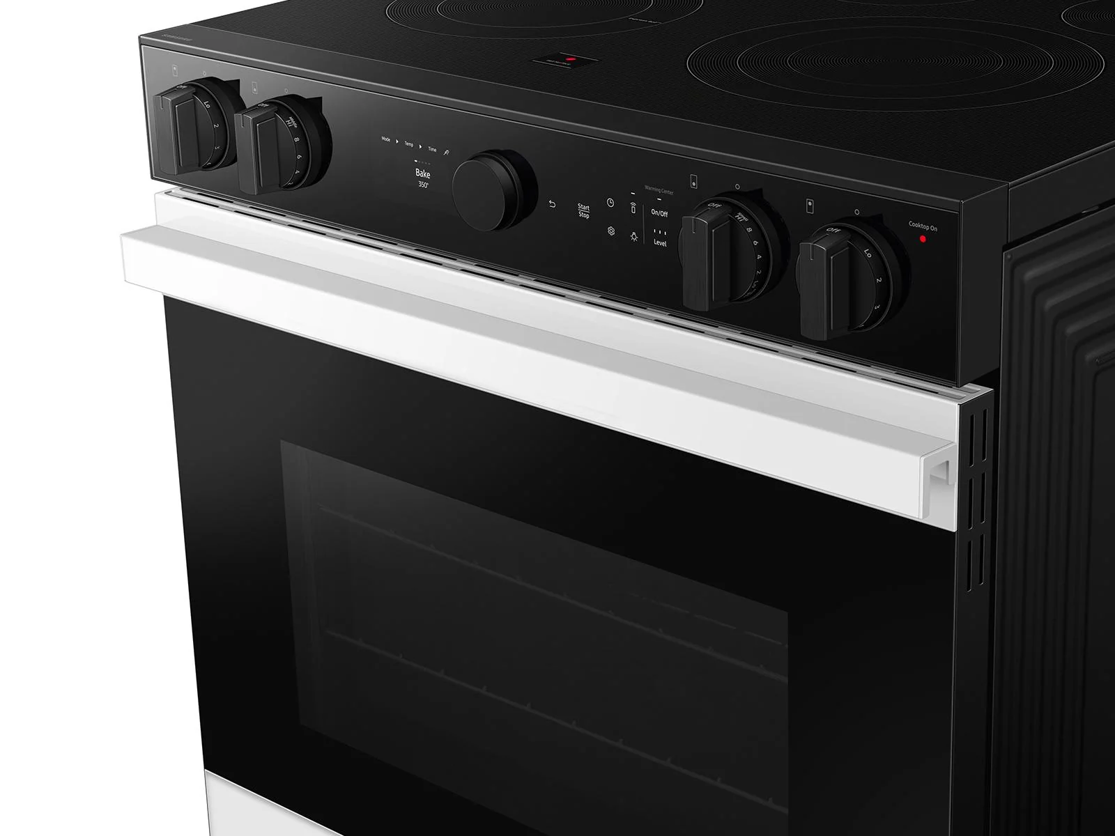 SAMSUNG NSE6DB850212 Bespoke 6.3 cu. ft. Smart Slide-In ENERGY STAR® Certified Electric Range with Air Fry in White Glass White - Image 9