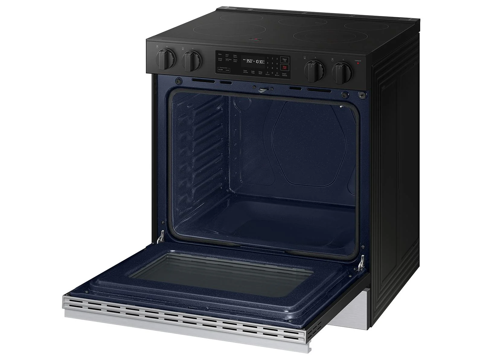 SAMSUNG NSE6DG8100SR Bespoke 6.3 cu. ft. Smart Slide-In Electric Range with Precision Knobs in Stainless Steel Stainless - Image 13