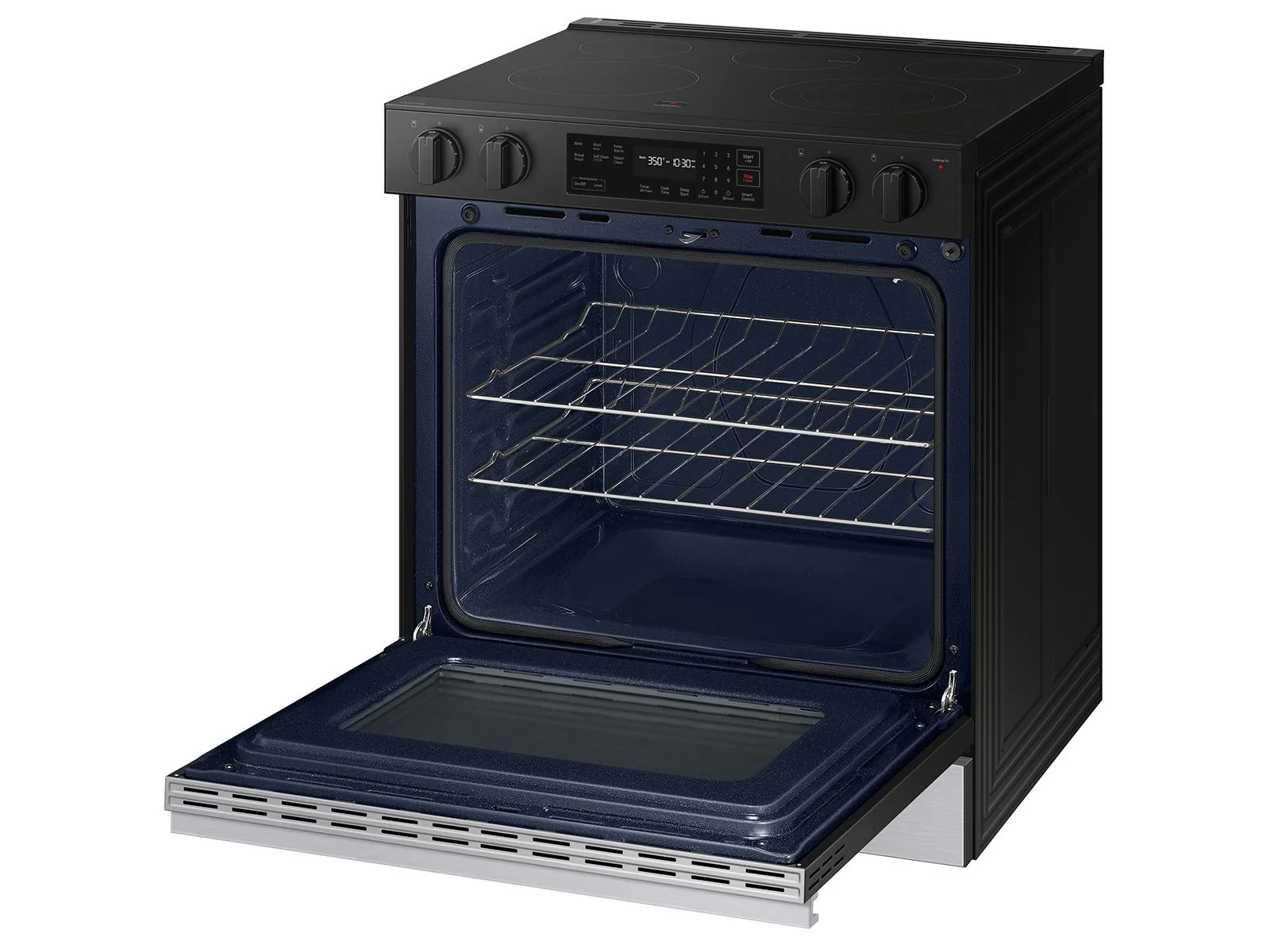 SAMSUNG NSE6DG8100SR Bespoke 6.3 cu. ft. Smart Slide-In Electric Range with Precision Knobs in Stainless Steel Stainless - Image 14