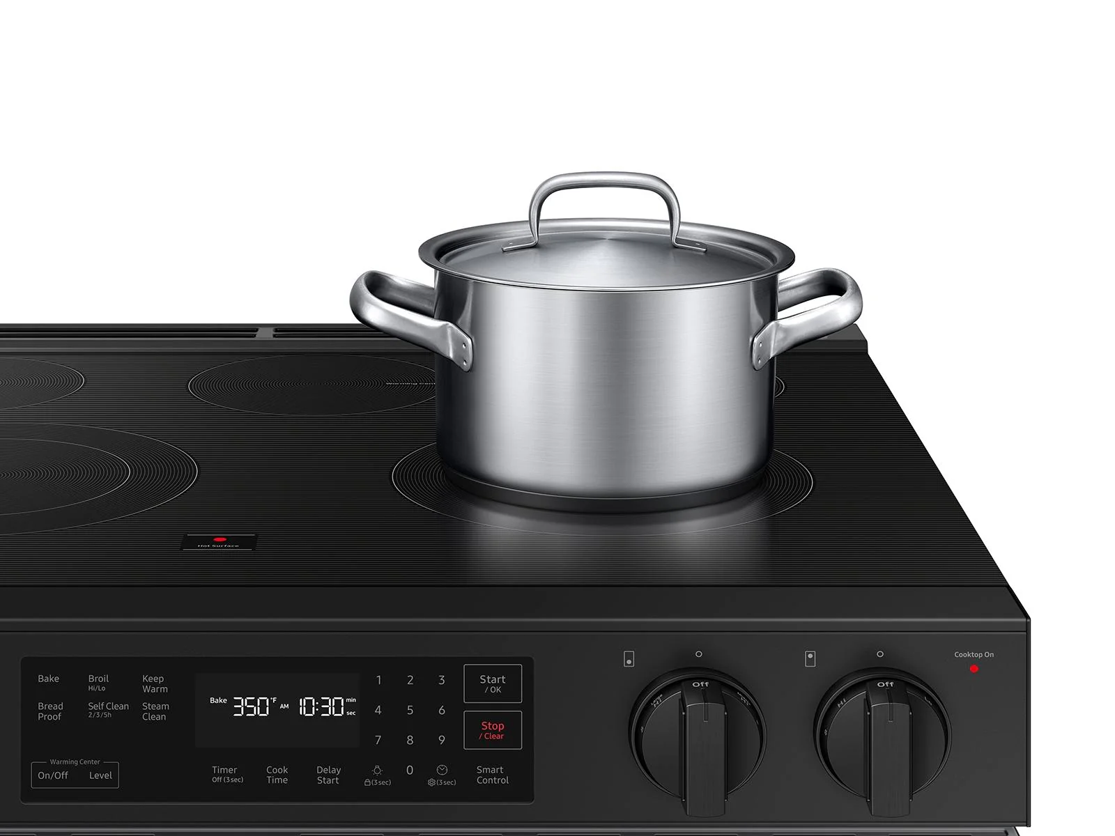 SAMSUNG NSE6DG8100SR Bespoke 6.3 cu. ft. Smart Slide-In Electric Range with Precision Knobs in Stainless Steel Stainless - Image 9