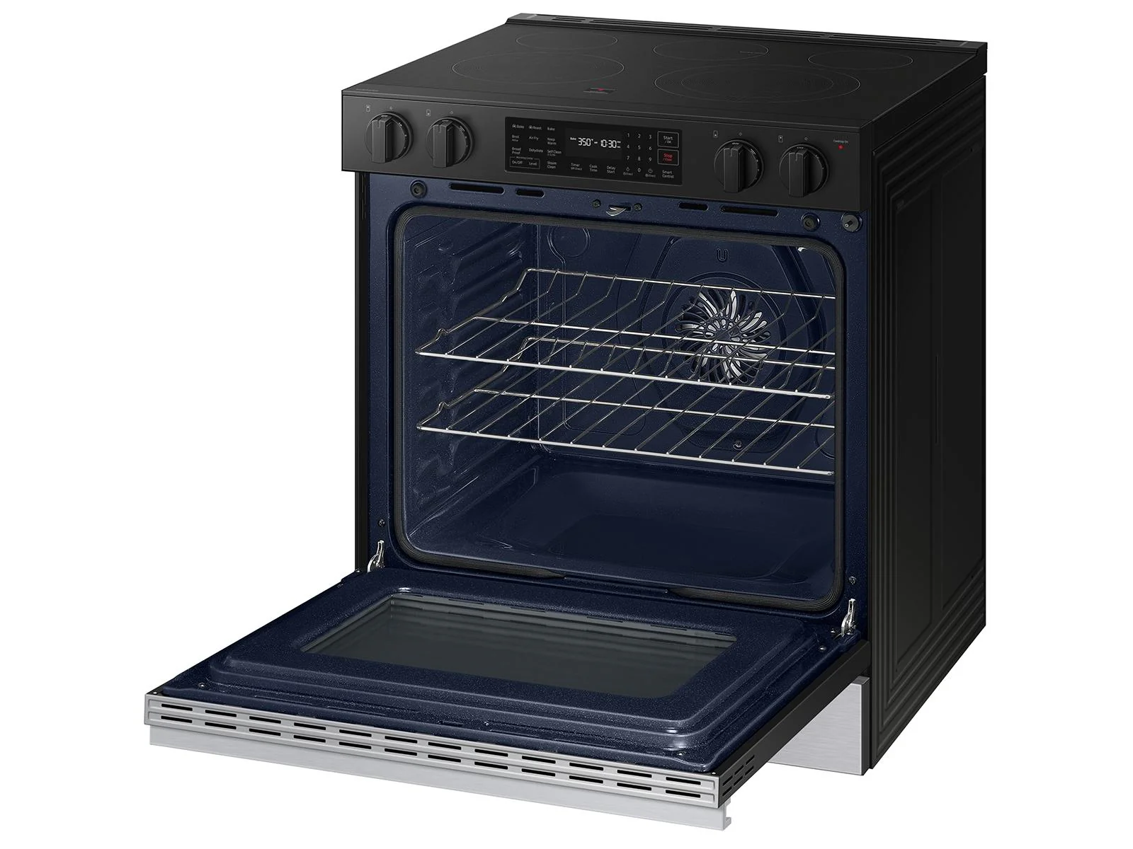 SAMSUNG NSE6DG8300SR Bespoke 6.3 cu. ft. Smart Slide-In Electric Range with Air Fry & Precision Knobs in Stainless Steel Stainless - Image 14