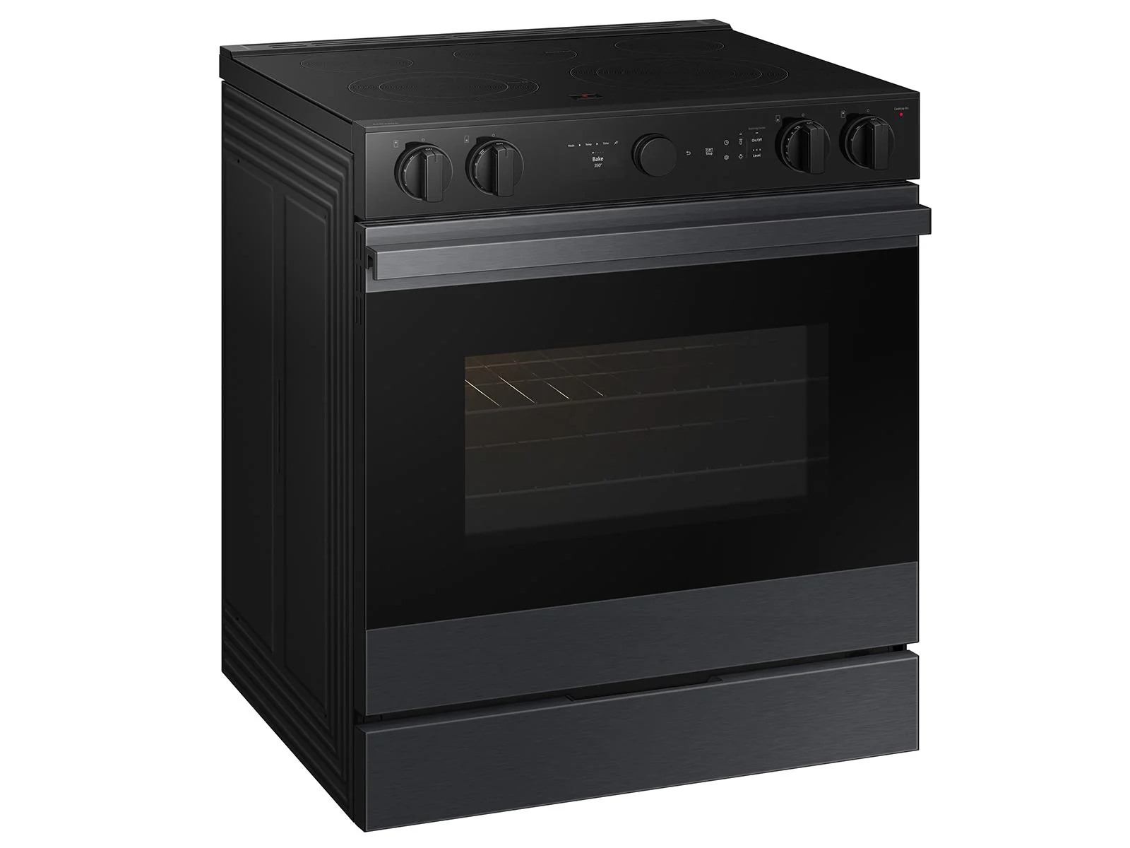 SAMSUNG NSE6DG8502MT Bespoke 6.3 cu. ft. Smart Slide-In ENERGY STAR® Certified Electric Range with Air Fry in Matte Black Steel Black in Stainless Steel - Image 12