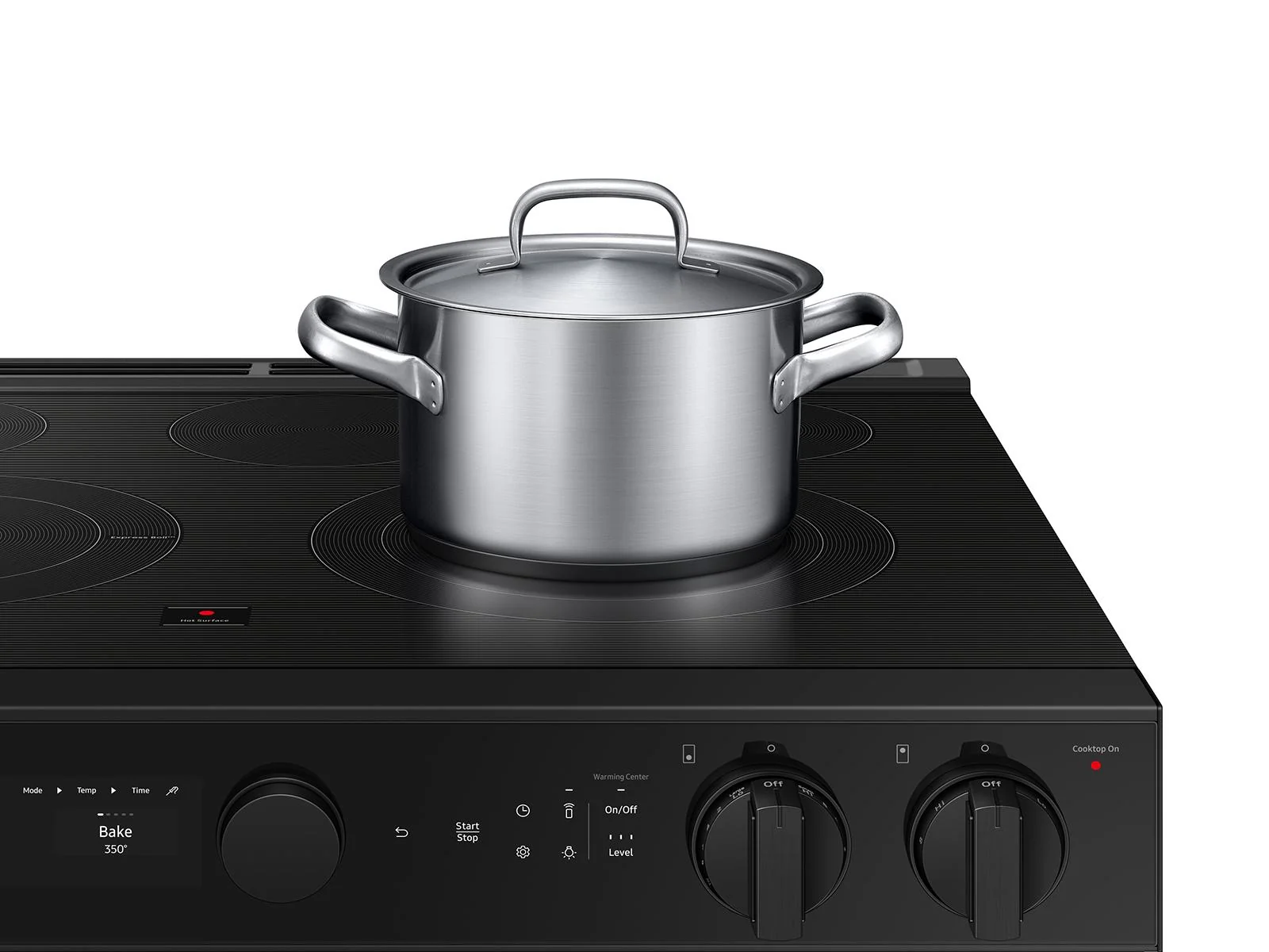SAMSUNG NSE6DG8502MT Bespoke 6.3 cu. ft. Smart Slide-In ENERGY STAR® Certified Electric Range with Air Fry in Matte Black Steel Black in Stainless Steel - Image 7