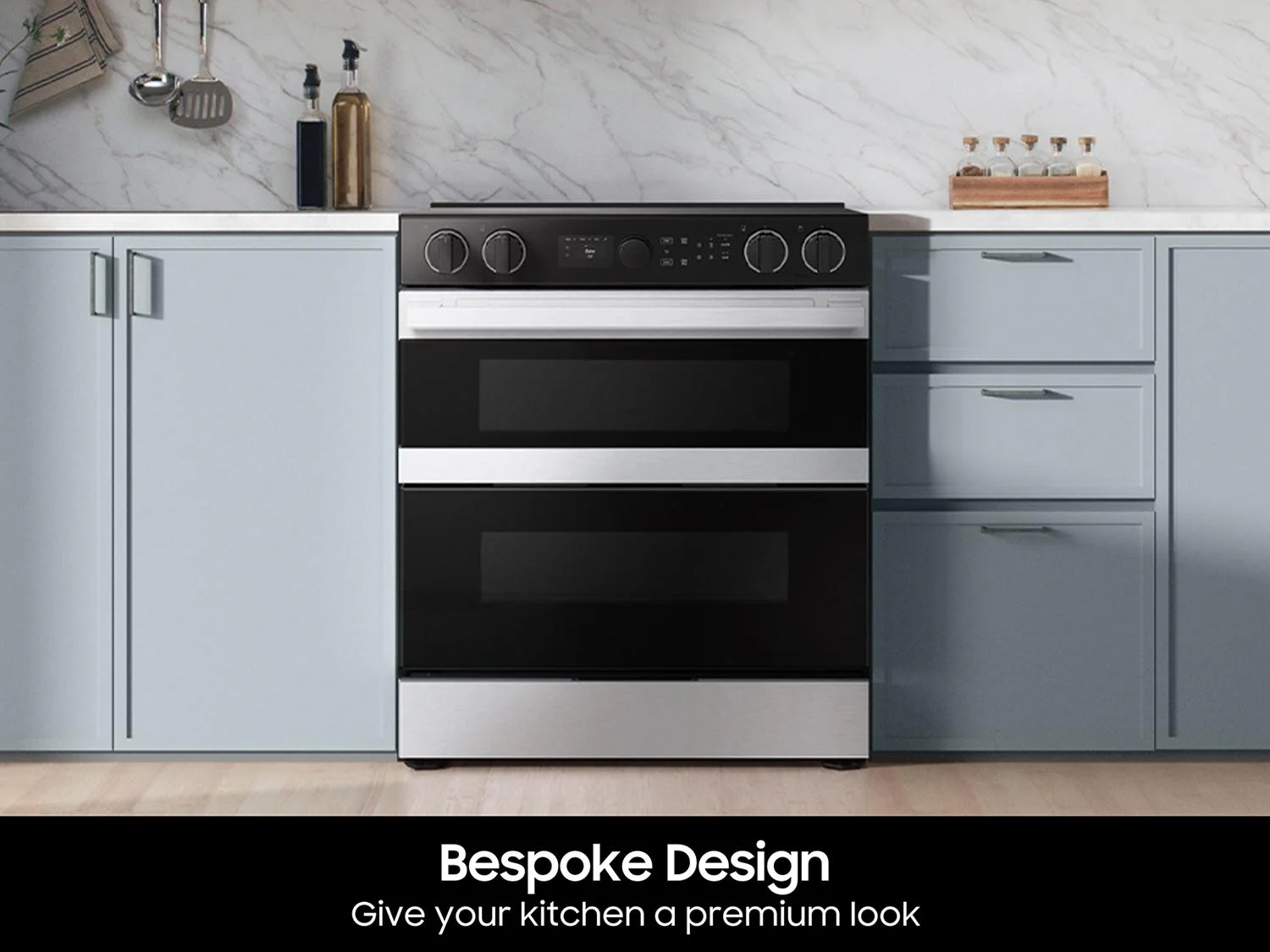 SAMSUNG NSE6DG8550SR Bespoke Smart Slide-In Electric Range 6.3 cu. ft. with Flex Duo™ & Illuminated Precision Knobs in Stainless Steel Stainless - Image 6