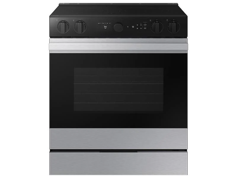 SAMSUNG NSE6DG8700SR Bespoke 6.3 cu. ft. Smart Slide-In Electric Range with Smart Oven Camera & Illuminated Precision Knobs in Stainless Steel - Image 9