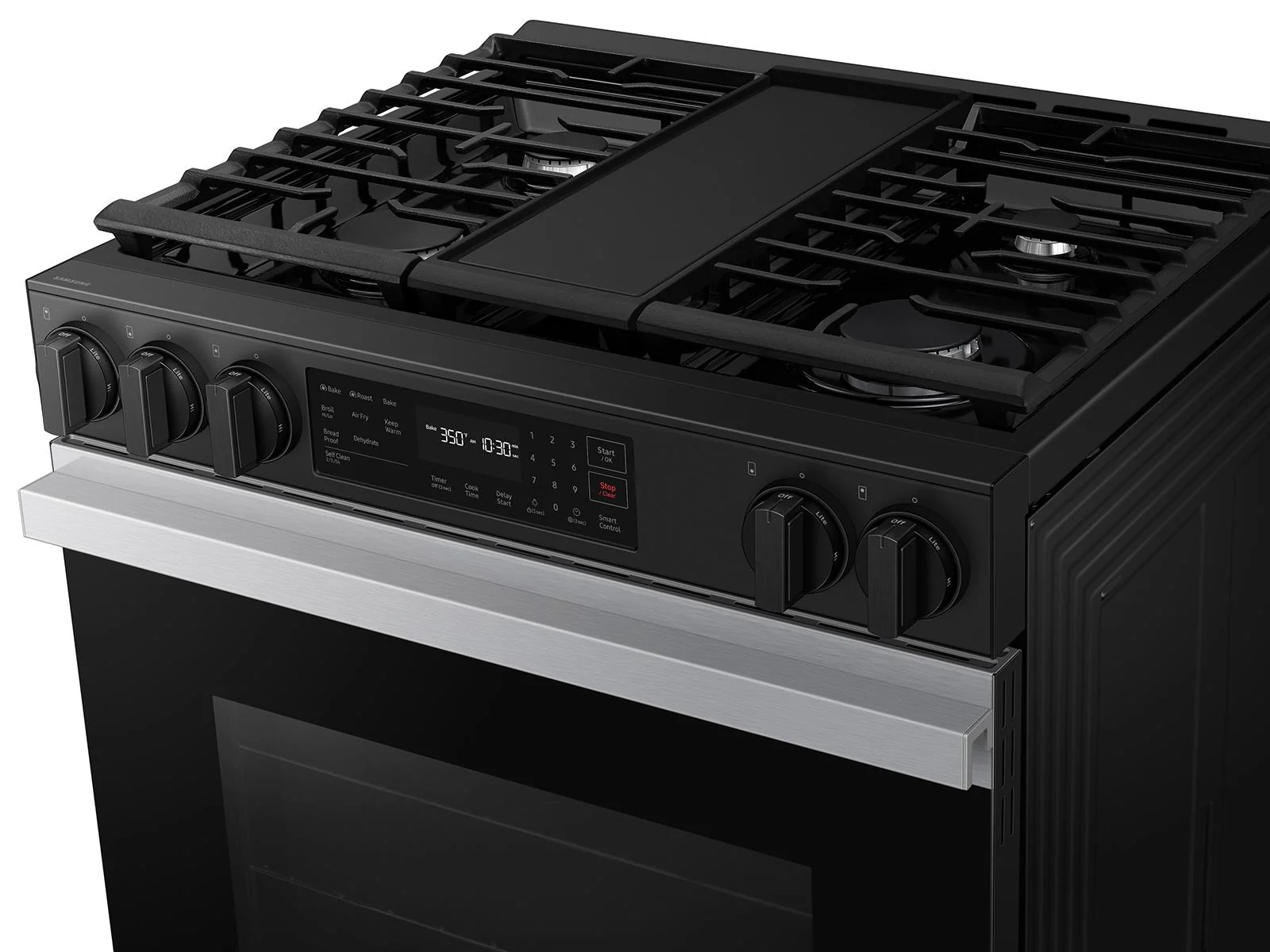 SAMSUNG NSG6DG8300SR Bespoke 6.0 cu. ft. Smart Slide-In Gas Range with Air Fry & Precision Knobs in Stainless Steel Stainless - Image 11