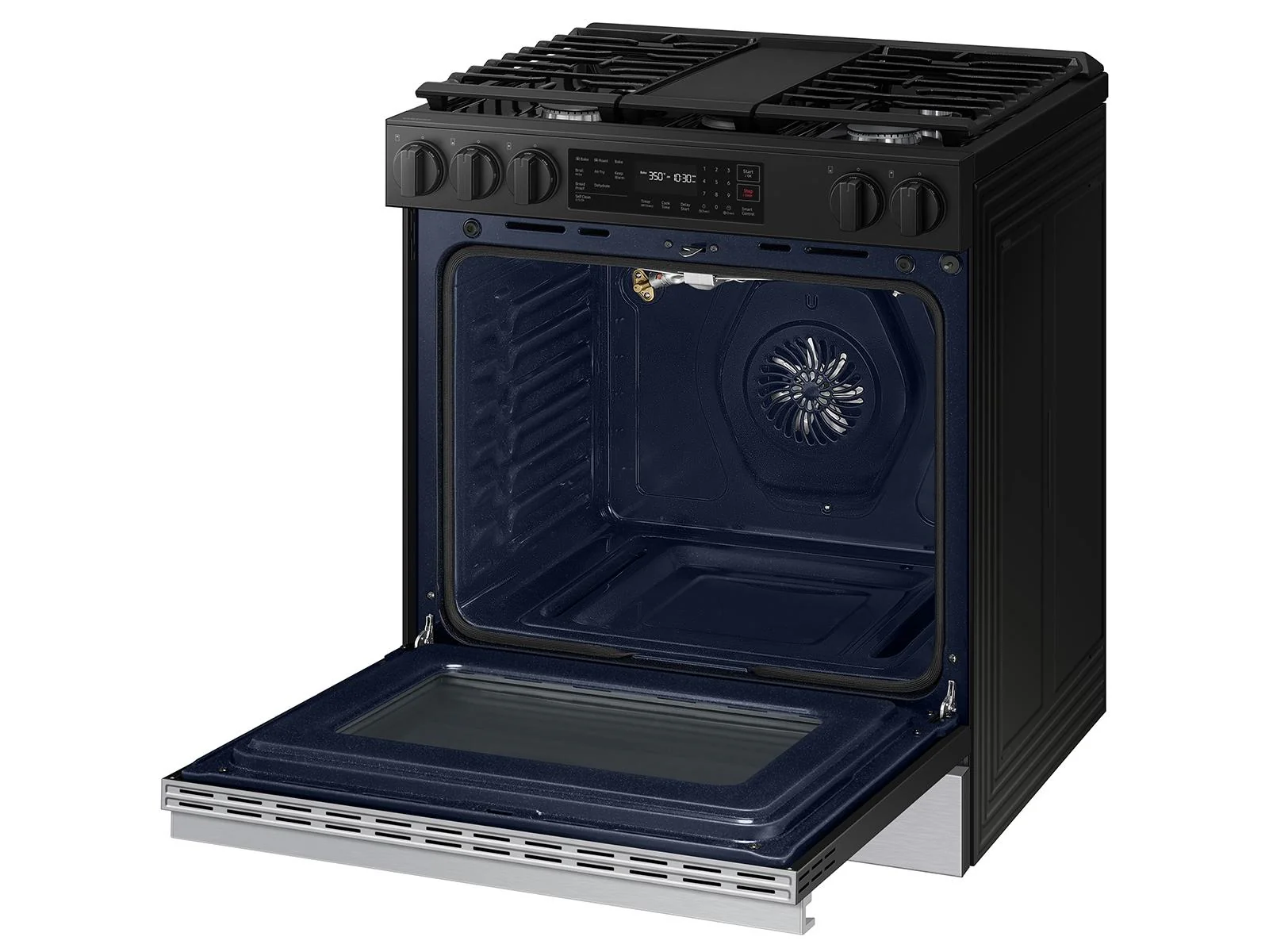 SAMSUNG NSG6DG8300SR Bespoke 6.0 cu. ft. Smart Slide-In Gas Range with Air Fry & Precision Knobs in Stainless Steel Stainless - Image 13