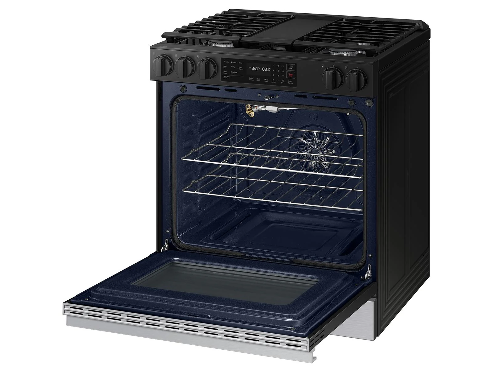 SAMSUNG NSG6DG8300SR Bespoke 6.0 cu. ft. Smart Slide-In Gas Range with Air Fry & Precision Knobs in Stainless Steel Stainless - Image 14