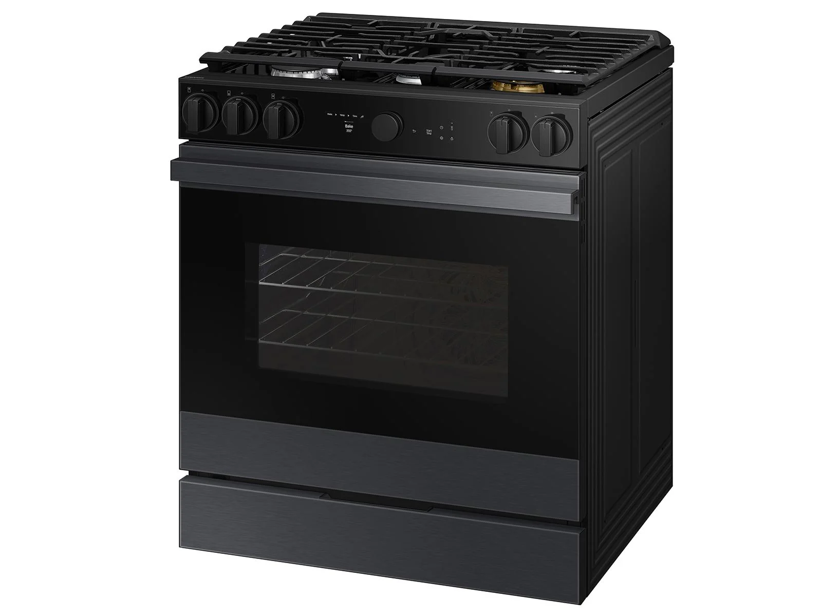 SAMSUNG NSG6DG8500MT Bespoke 6.0 cu. ft. Smart Slide-In Gas Range with Air Sous Vide & Air Fry in Matte Black in Stainless Steel - Image 13