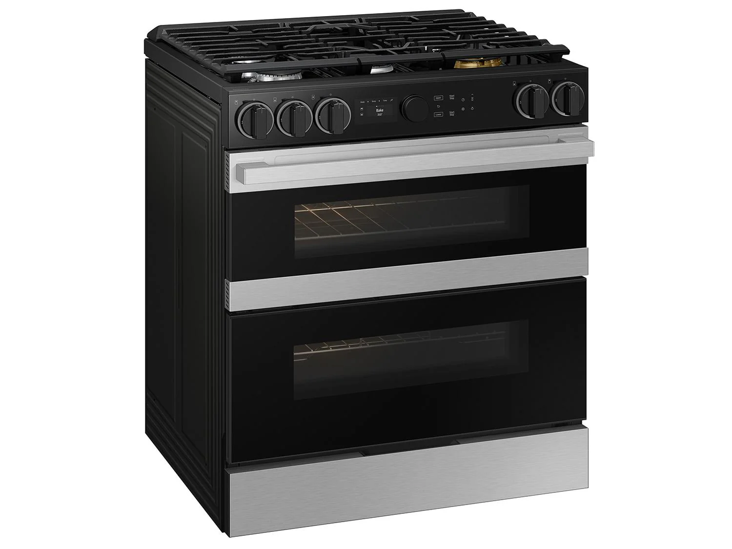 SAMSUNG NSG6DG8550SR Bespoke Smart Slide-In Gas Range 6.0 cu. ft. with Flex Duo™ & Illuminated Precision Knobs in Stainless Steel - Image 16