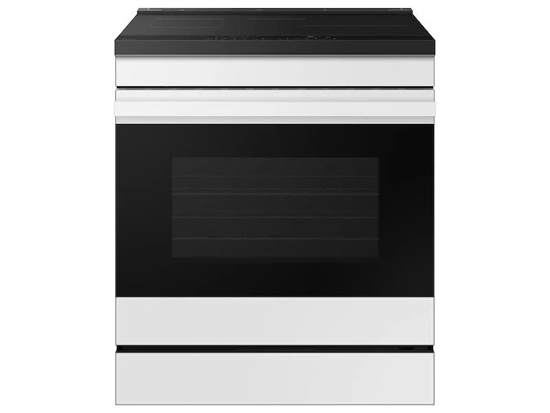 SAMSUNG NSI6DB950012 Bespoke 6.3 cu. ft. Smart Slide-In Induction Range with Ambient Edge Lighting™ & Air Sous Vide in White Glass White - Image 10
