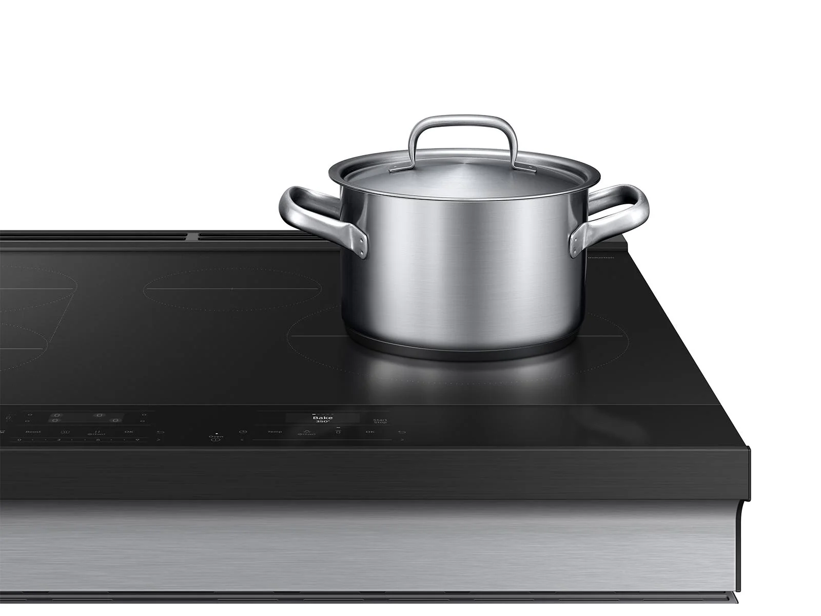 SAMSUNG NSI6DG9100SR Bespoke 6.3 cu. ft. Smart Slide-In Induction Range with Anti-Scratch Glass Cooktop in Stainless Steel - Image 11
