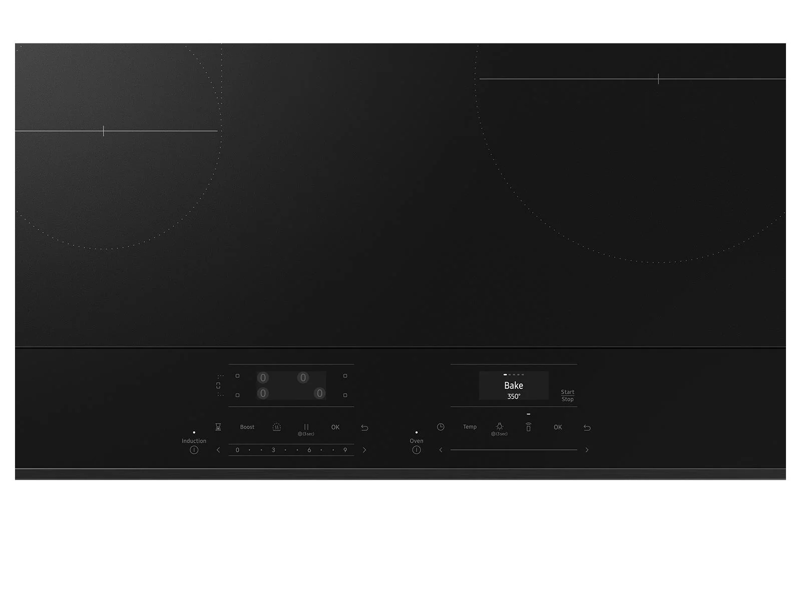 SAMSUNG NSI6DG9100SR Bespoke 6.3 cu. ft. Smart Slide-In Induction Range with Anti-Scratch Glass Cooktop in Stainless Steel - Image 13