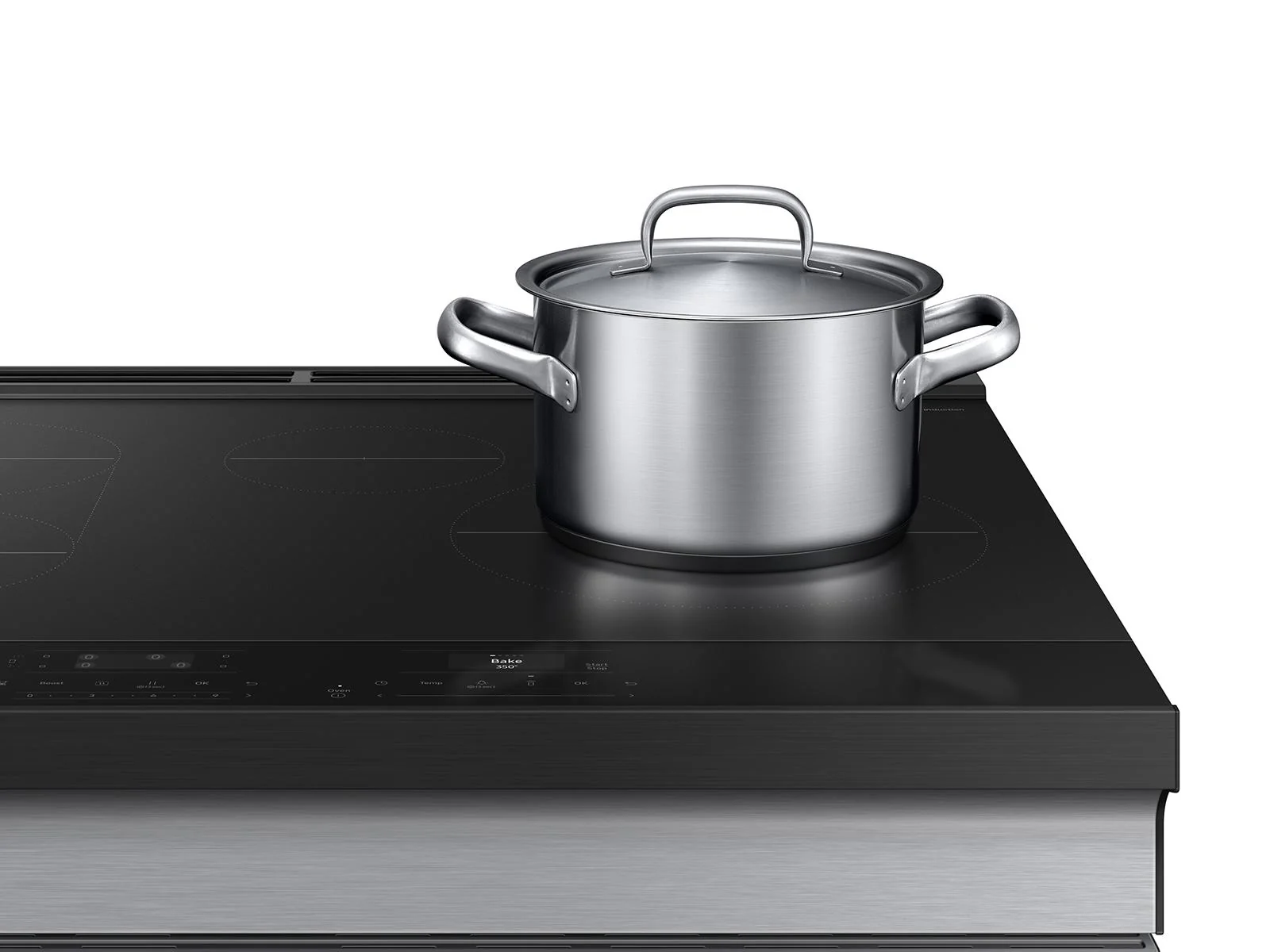 SAMSUNG NSI6DG9300SR Bespoke 6.3 cu. ft. Smart Slide-In Induction Range with Anti-Scratch Glass Cooktop & Air Fry in Stainless Steel - Image 10