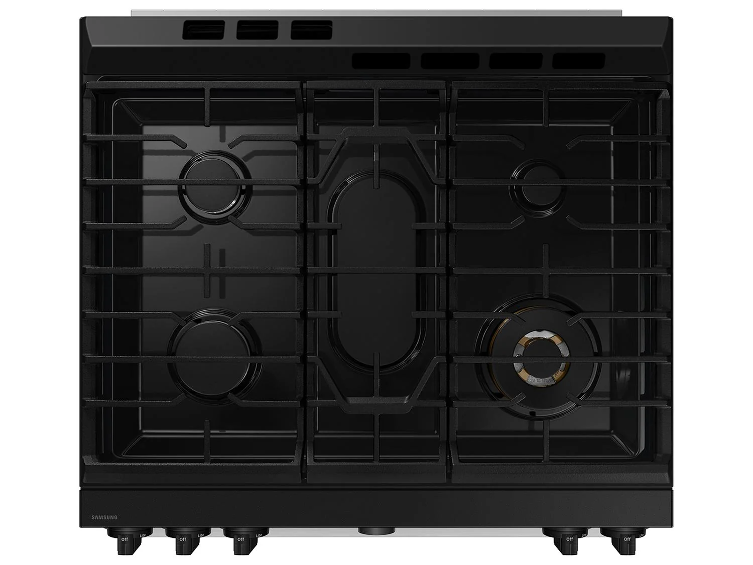 SAMSUNG NSY6DG8550SR Bespoke Smart Slide-In Dual Fuel Range 6.3 cu. ft. with Flex Duo™ & Illuminated Precision Knobs in Stainless Steel - Image 10