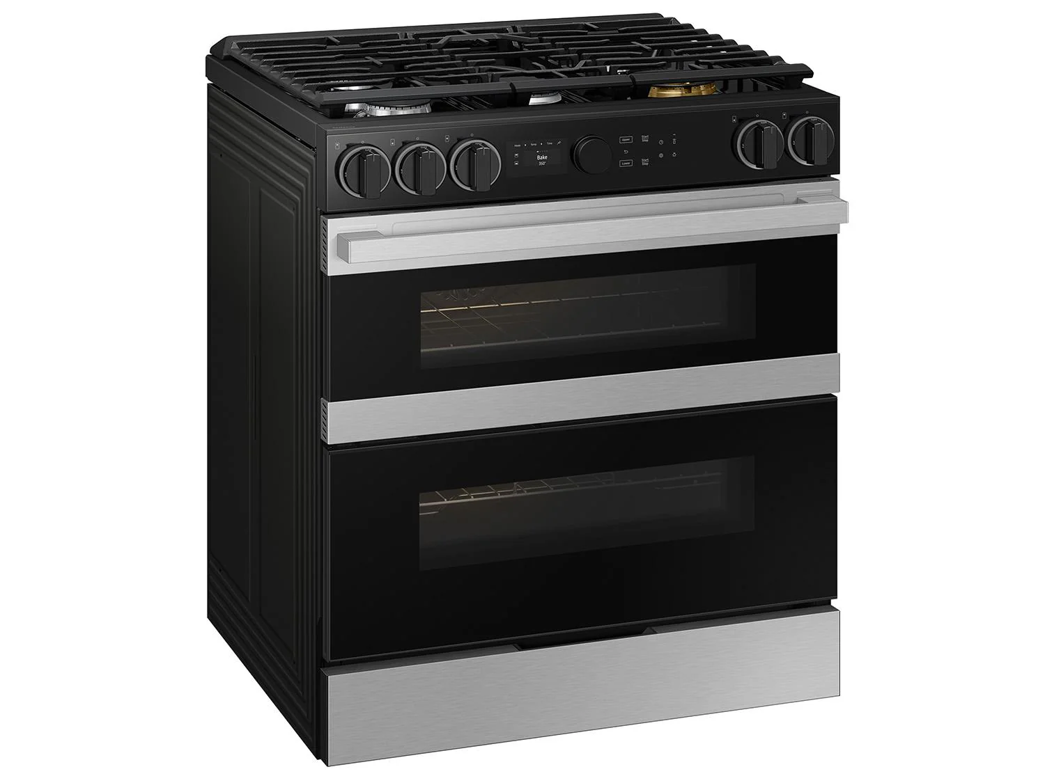 SAMSUNG NSY6DG8550SR Bespoke Smart Slide-In Dual Fuel Range 6.3 cu. ft. with Flex Duo™ & Illuminated Precision Knobs in Stainless Steel - Image 16