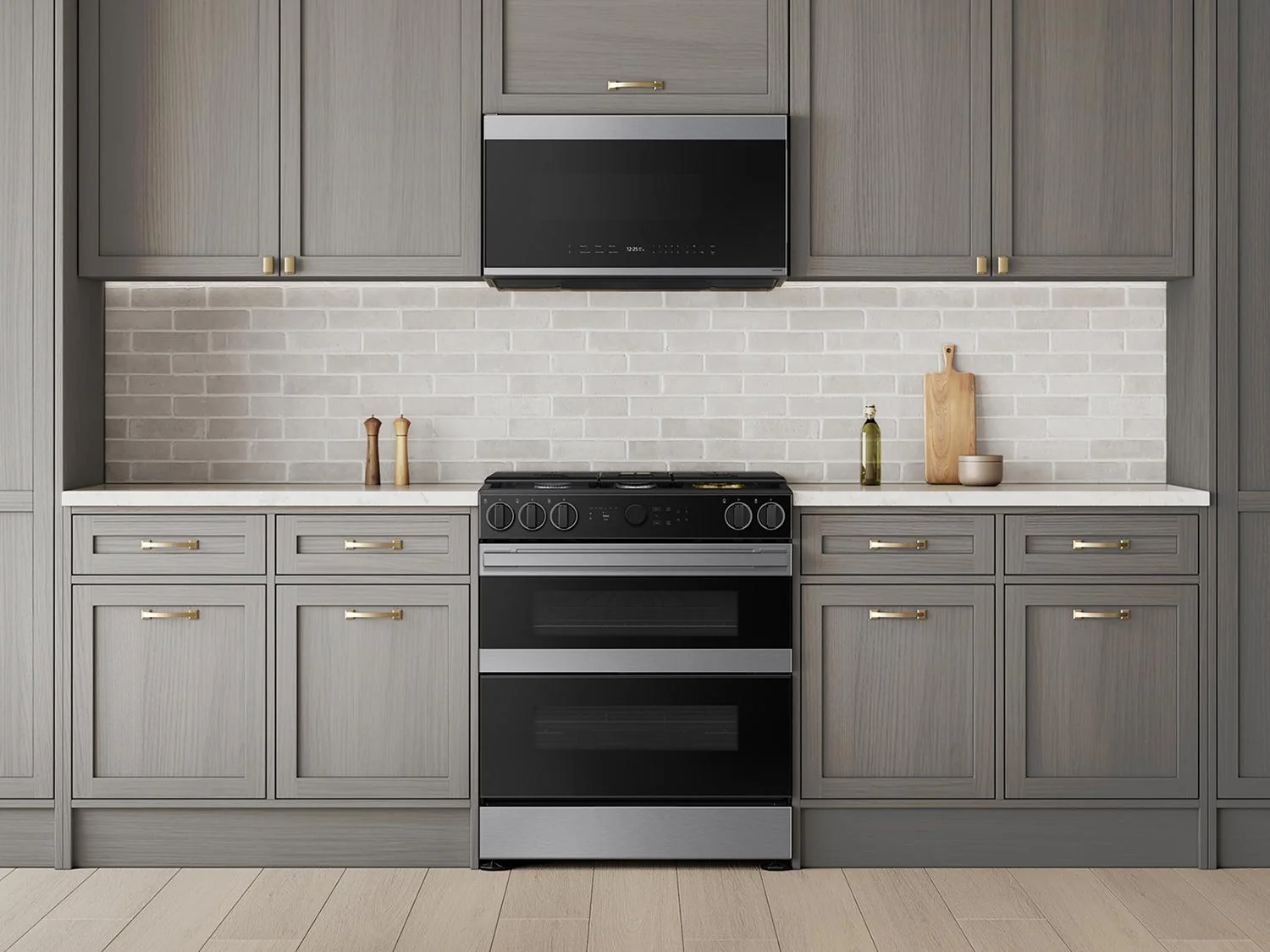 SAMSUNG NSY6DG8550SR Bespoke Smart Slide-In Dual Fuel Range 6.3 cu. ft. with Flex Duo™ & Illuminated Precision Knobs in Stainless Steel - Image 8